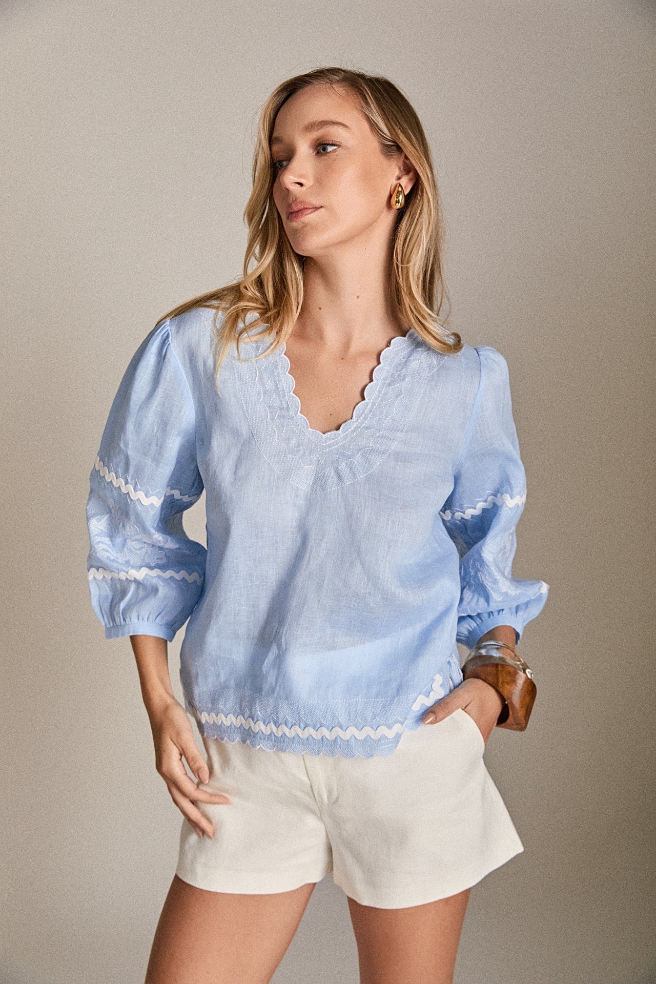 The Juliette Linen Shorts - Image 5