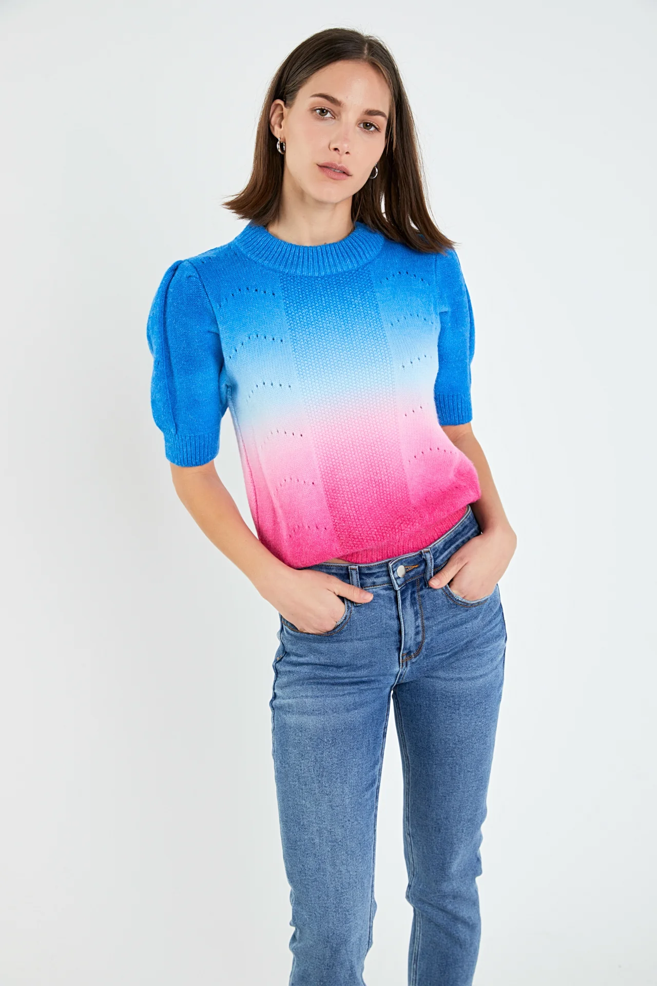 Midi Waist Skinny Ankle Jeans - Image 5
