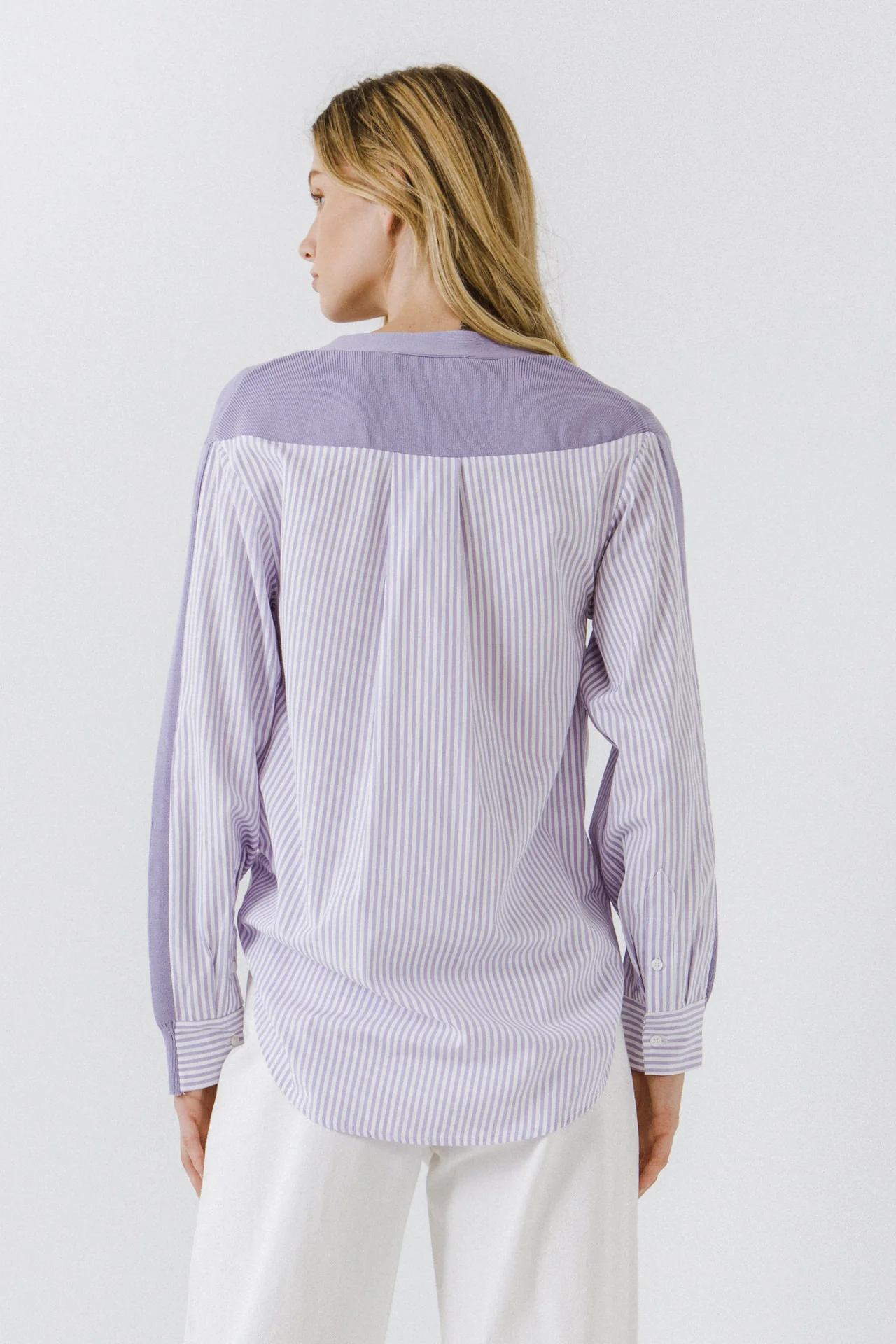 Mixed Media Cardigan - Image 9