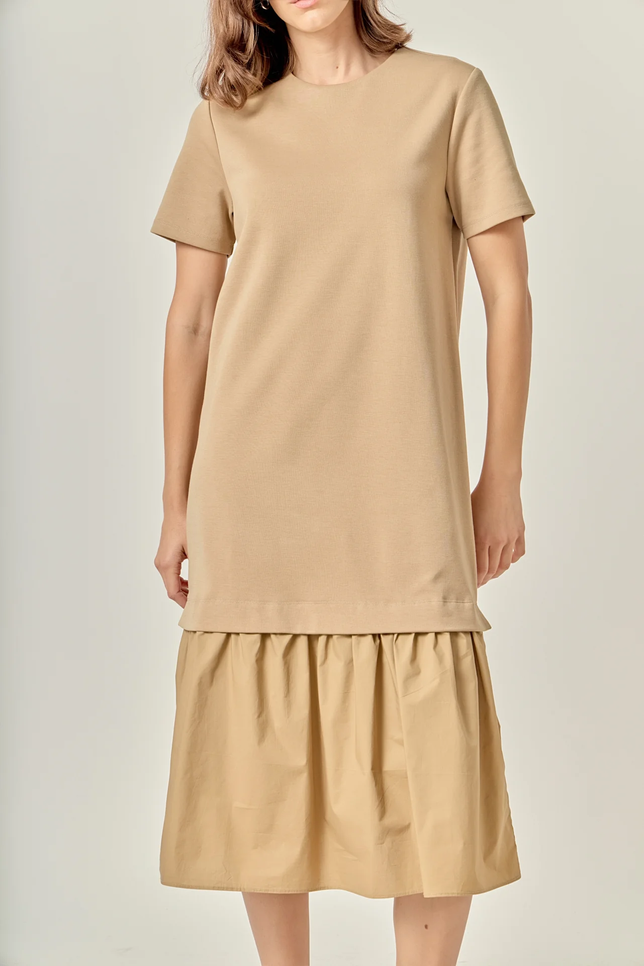 Mixed Media Tee Maxi Dress - Image 2
