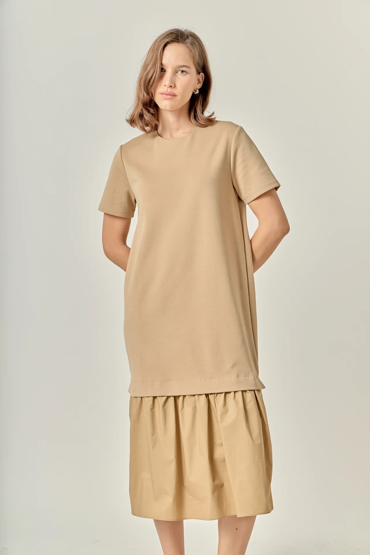 Mixed Media Tee Maxi Dress - Image 5