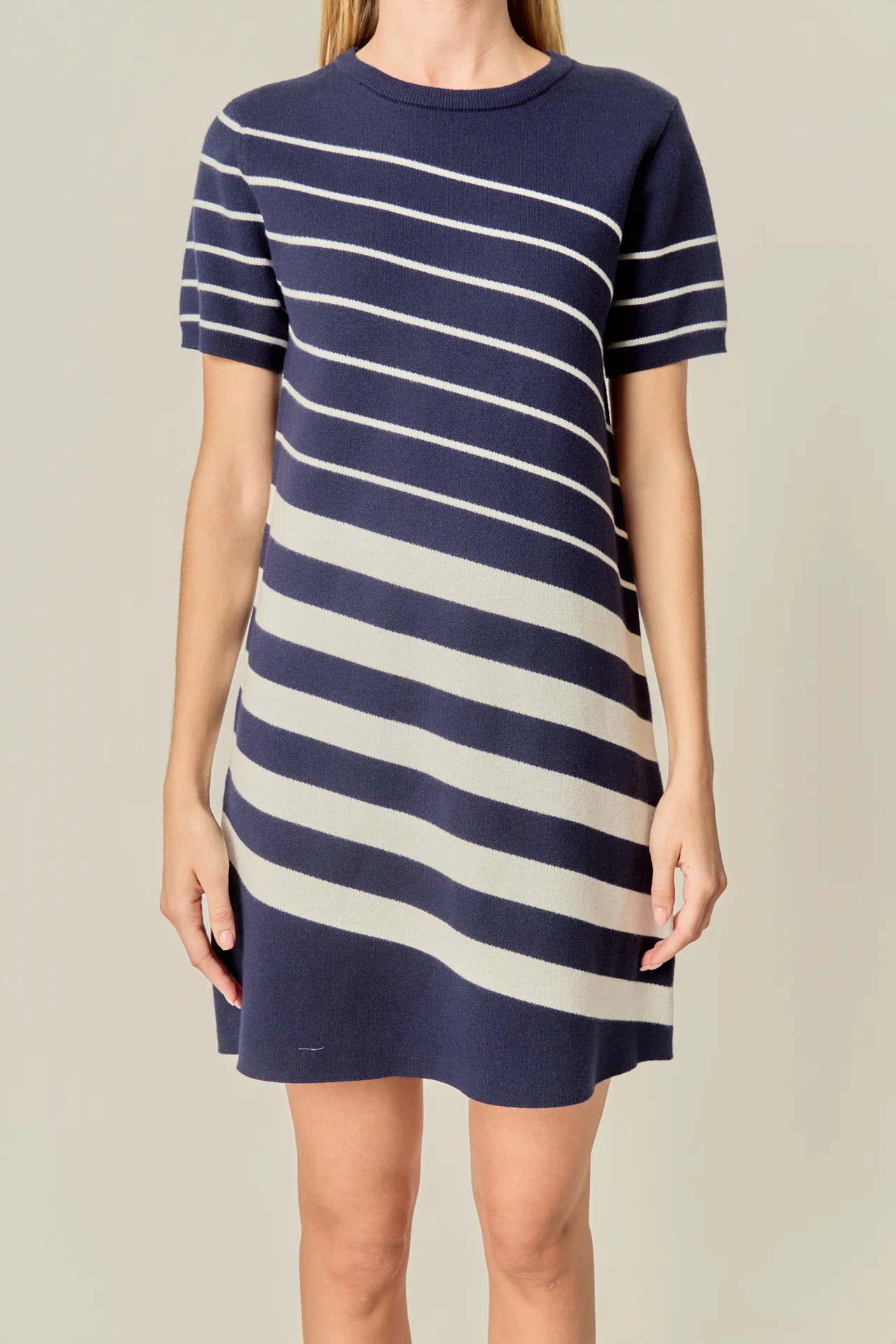 Multi Stripe Mini Dress - Image 2