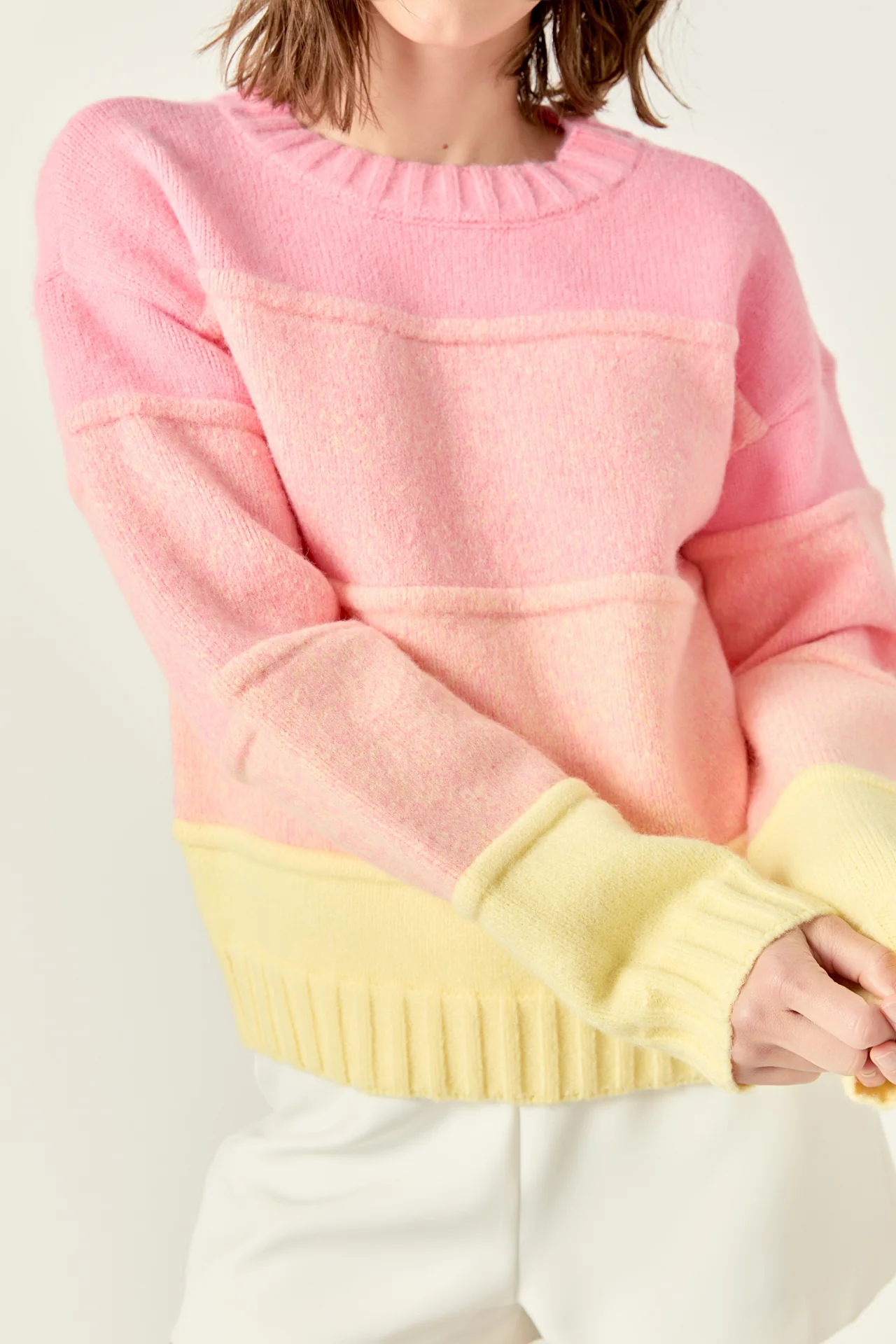 Ombre Crew Neck Sweater - Image 2
