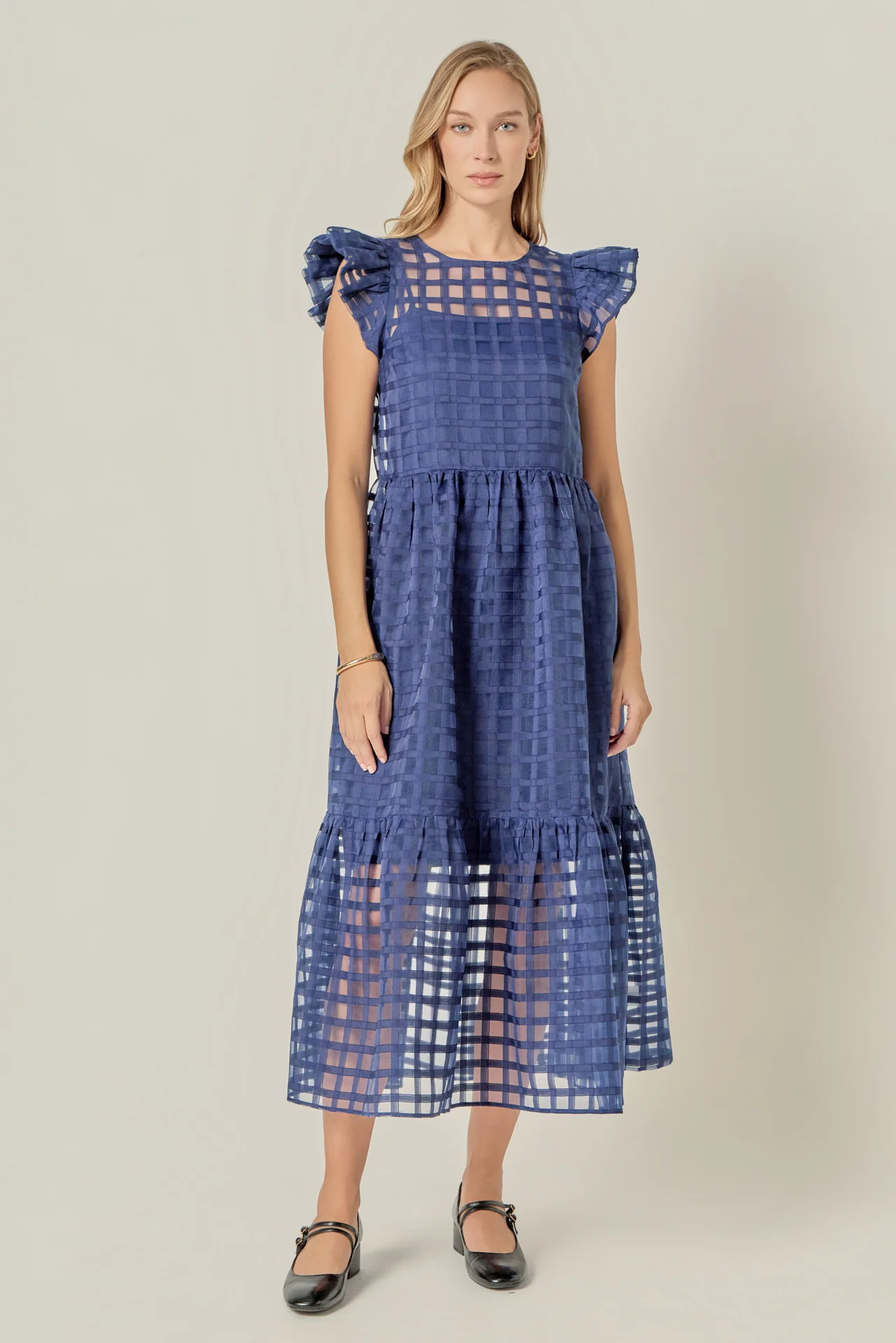 Organza Midi Dress - Image 6