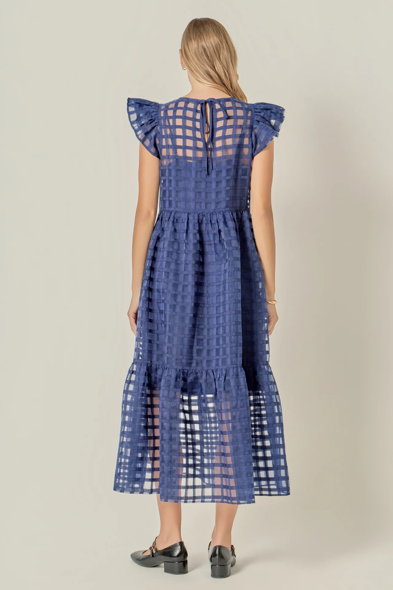 Organza Midi Dress - Image 9