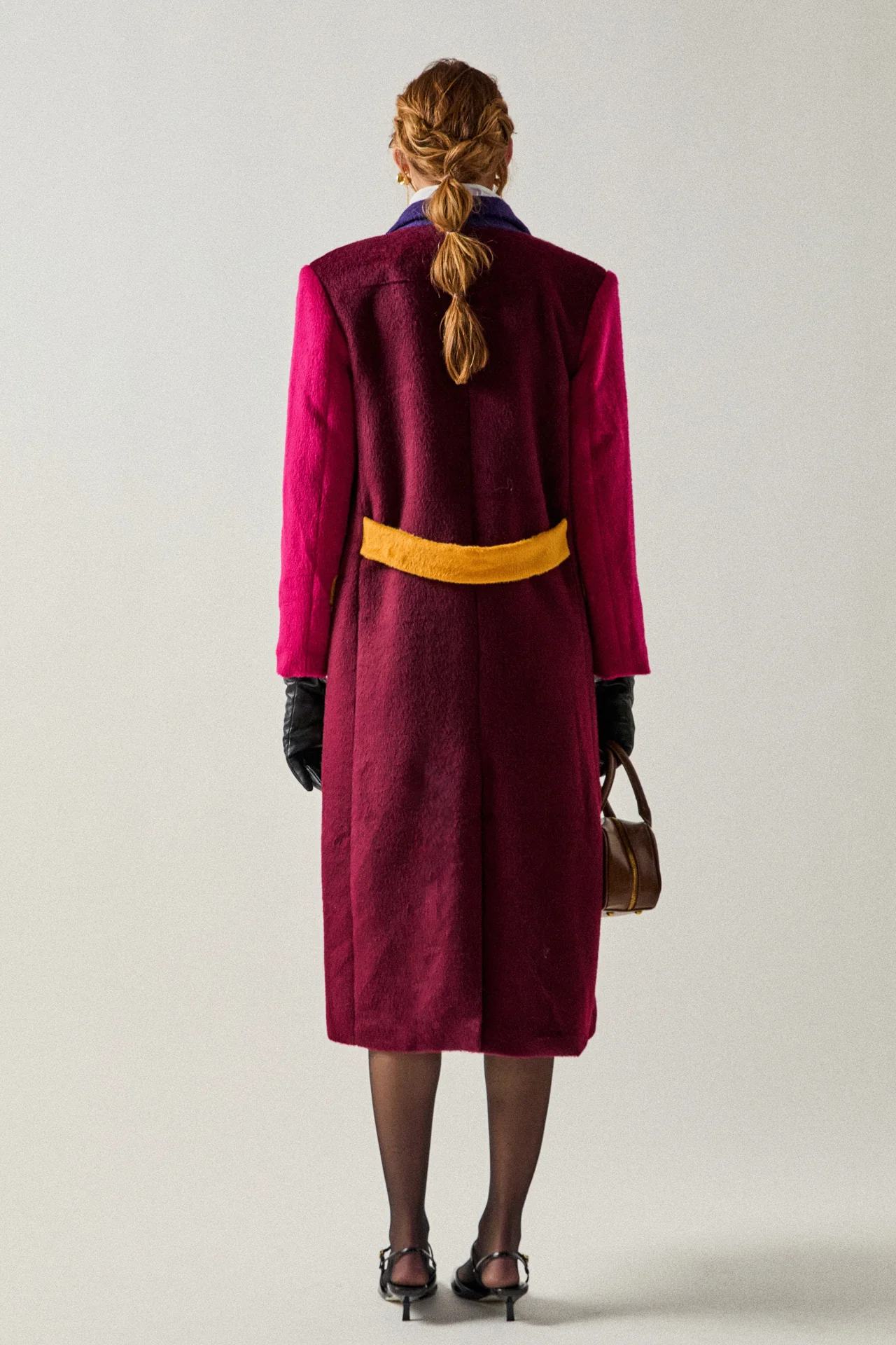 Premium Oversize Color block Coat - Image 4