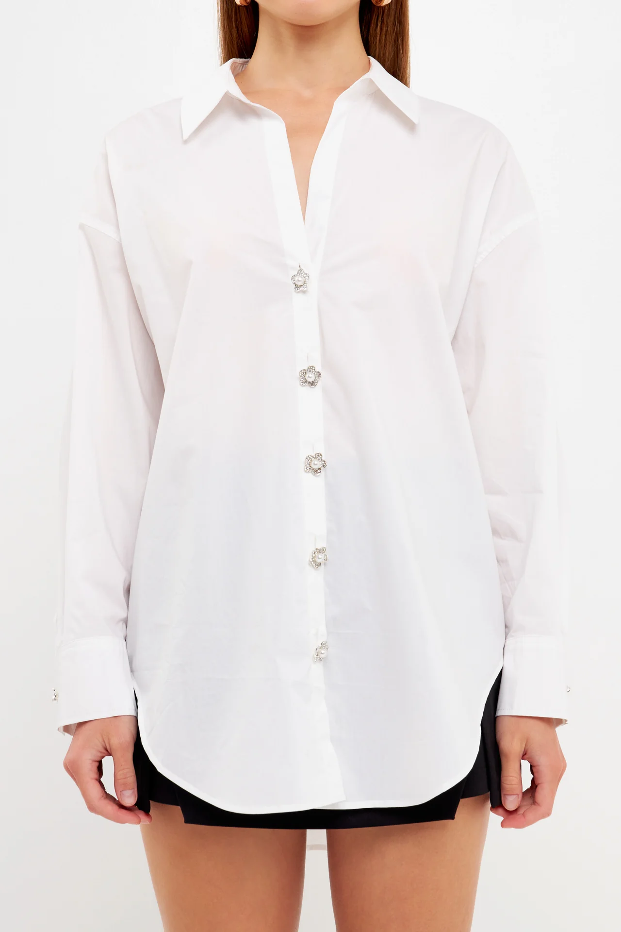 Oversized Collared Shirt - Image 7