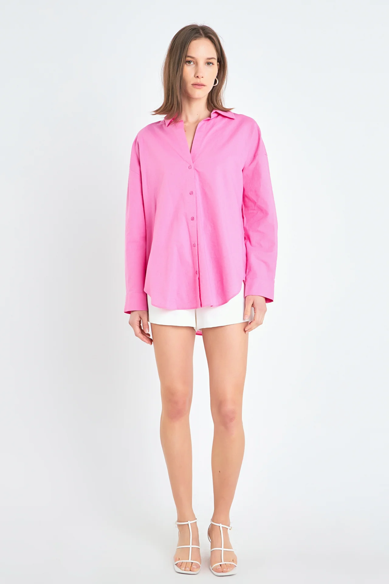 Oversized Linen Shirts - Image 11