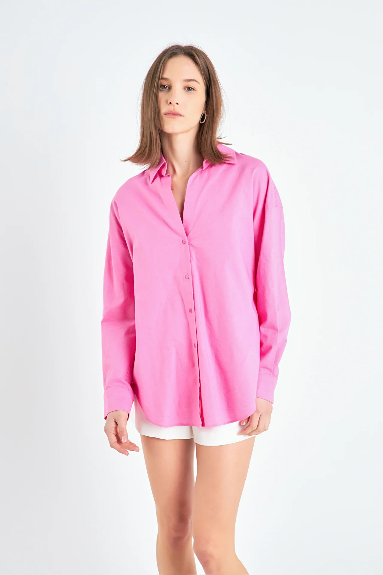 Oversized Linen Shirts - Image 15