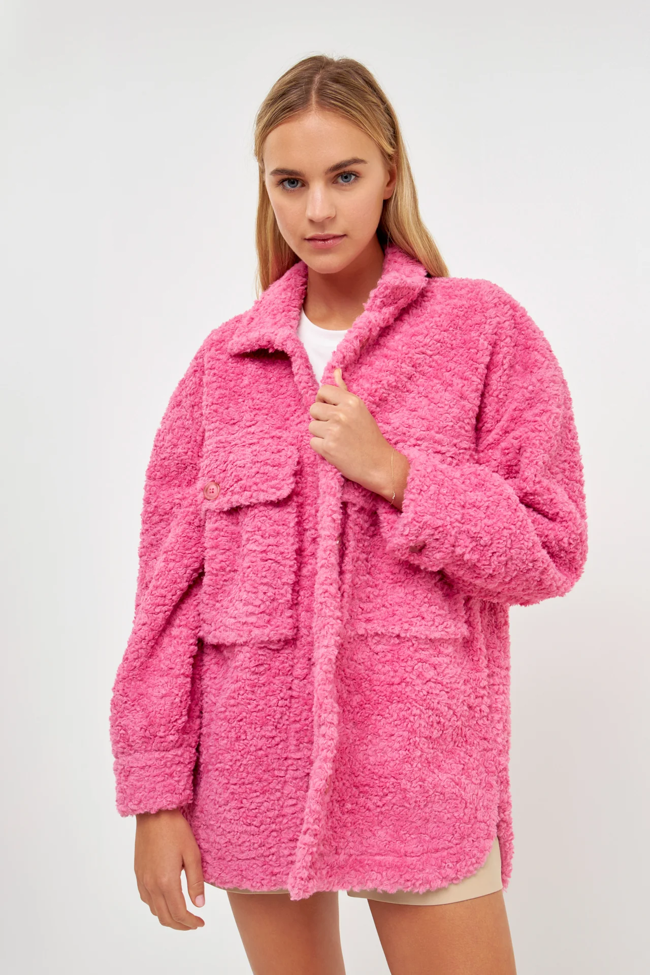 Oversized Sherpa Jacket - Image 10