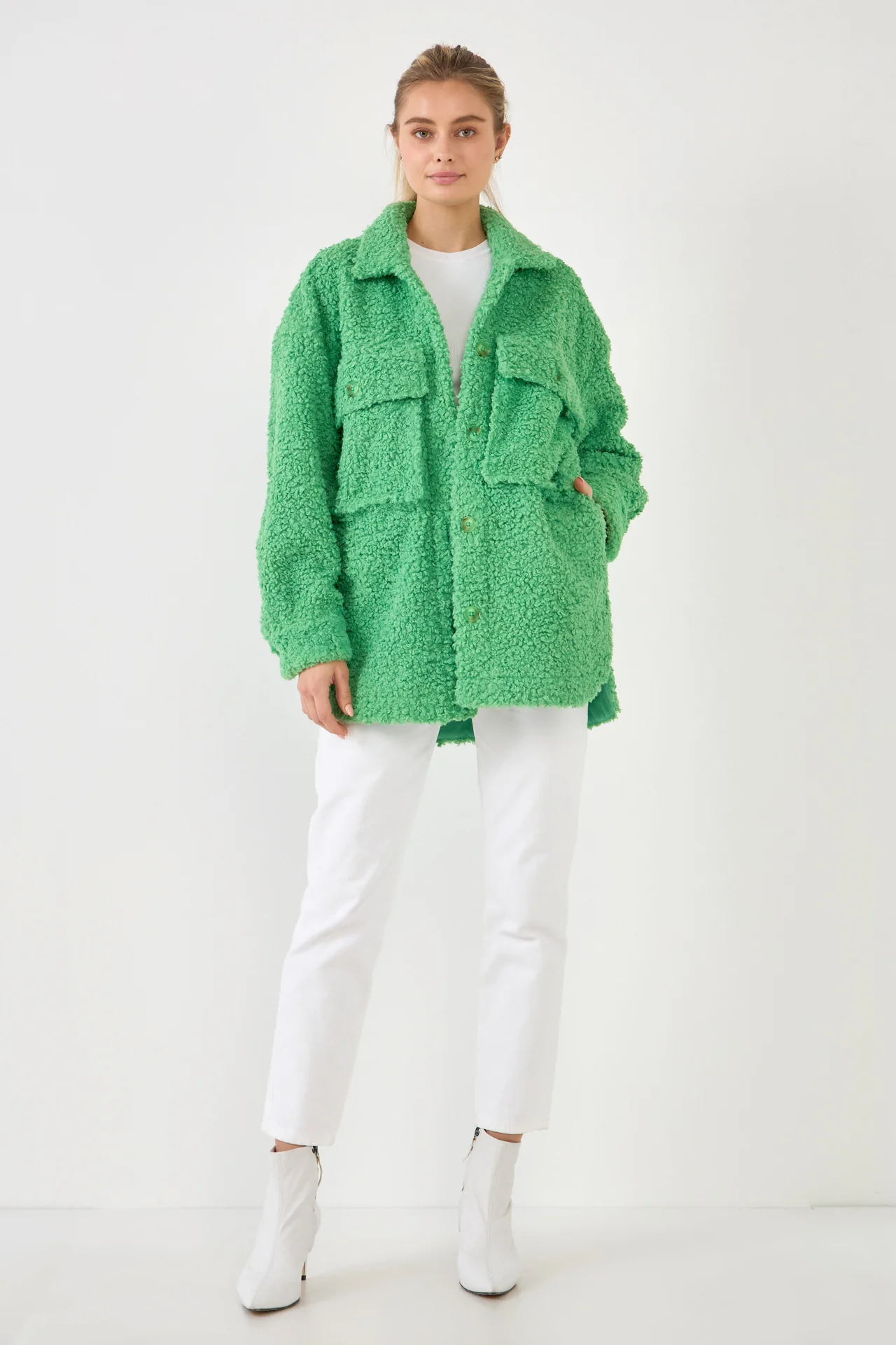Oversized Sherpa Jacket - Image 11