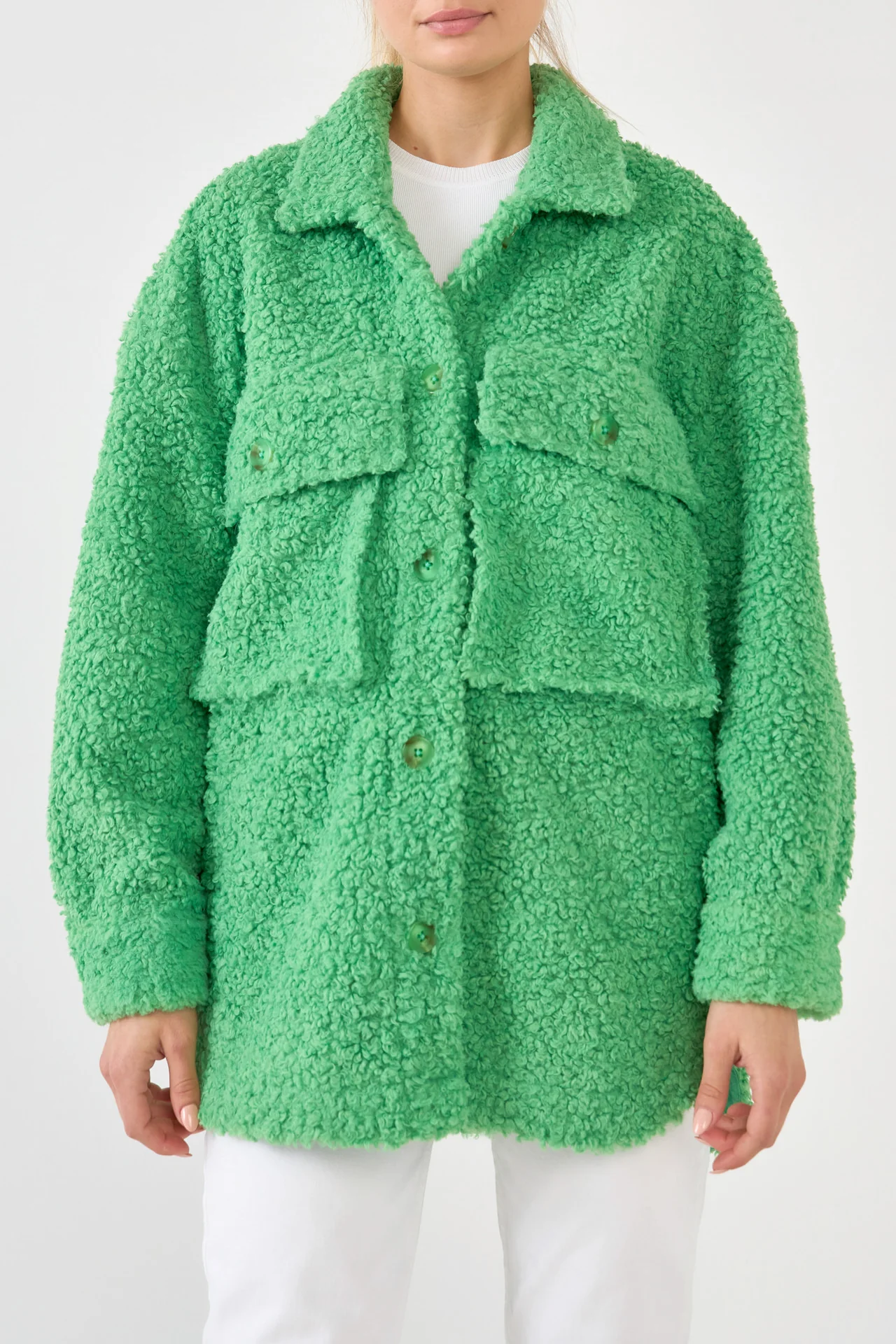 Oversized Sherpa Jacket - Image 12