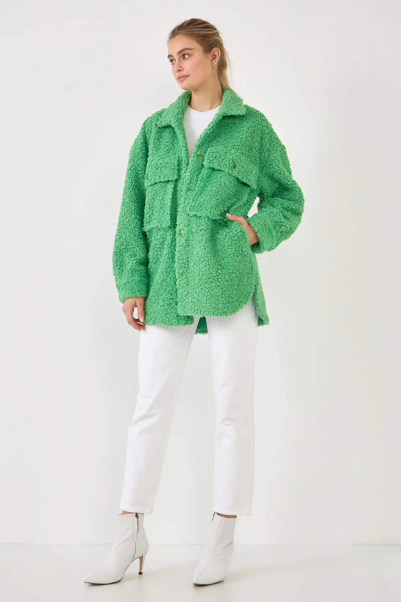 Oversized Sherpa Jacket - Image 13
