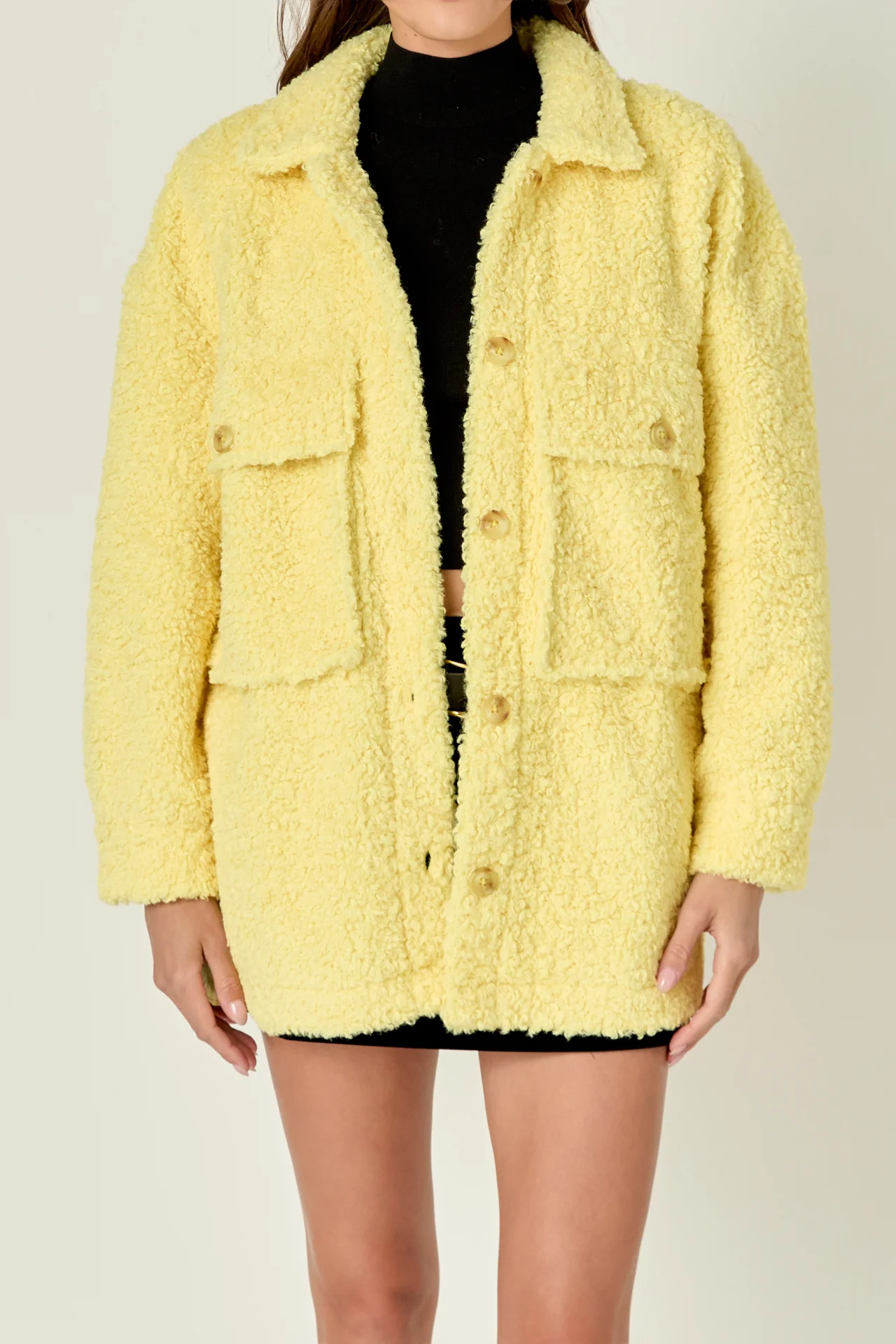 Oversized Sherpa Jacket - Image 2