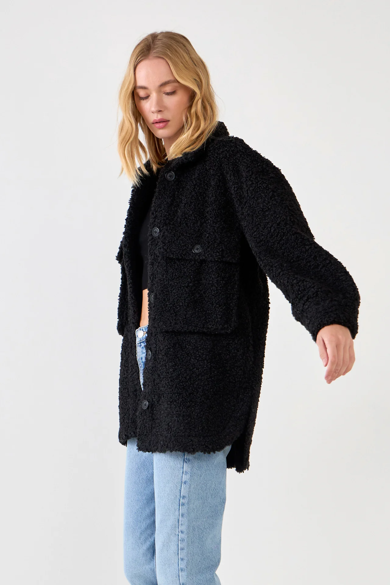 Oversized Sherpa Jacket - Image 20