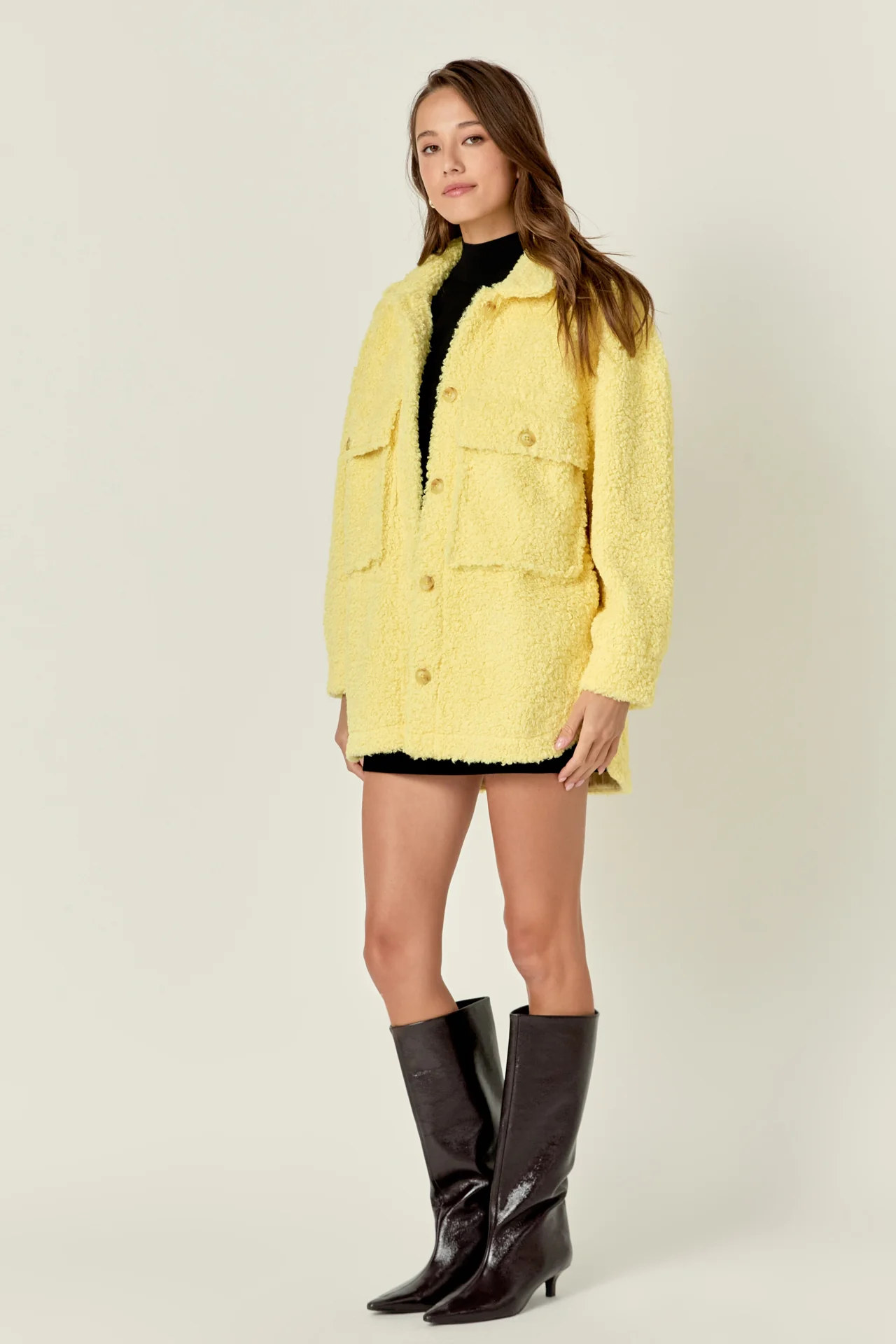 Oversized Sherpa Jacket - Image 3
