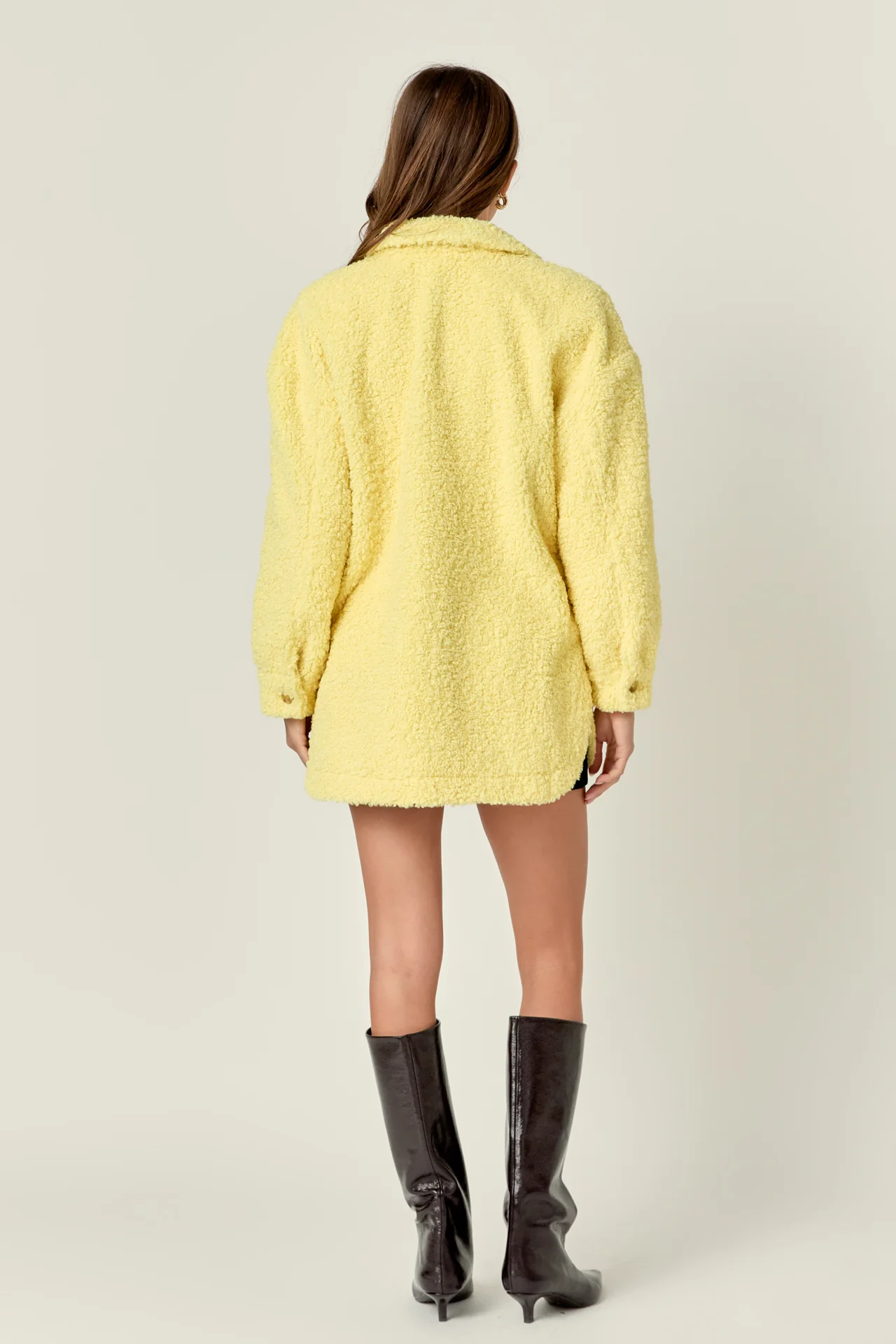 Oversized Sherpa Jacket - Image 4