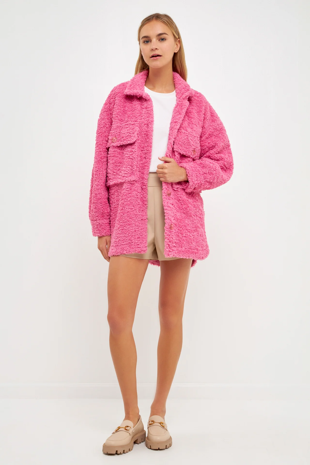 Oversized Sherpa Jacket - Image 6