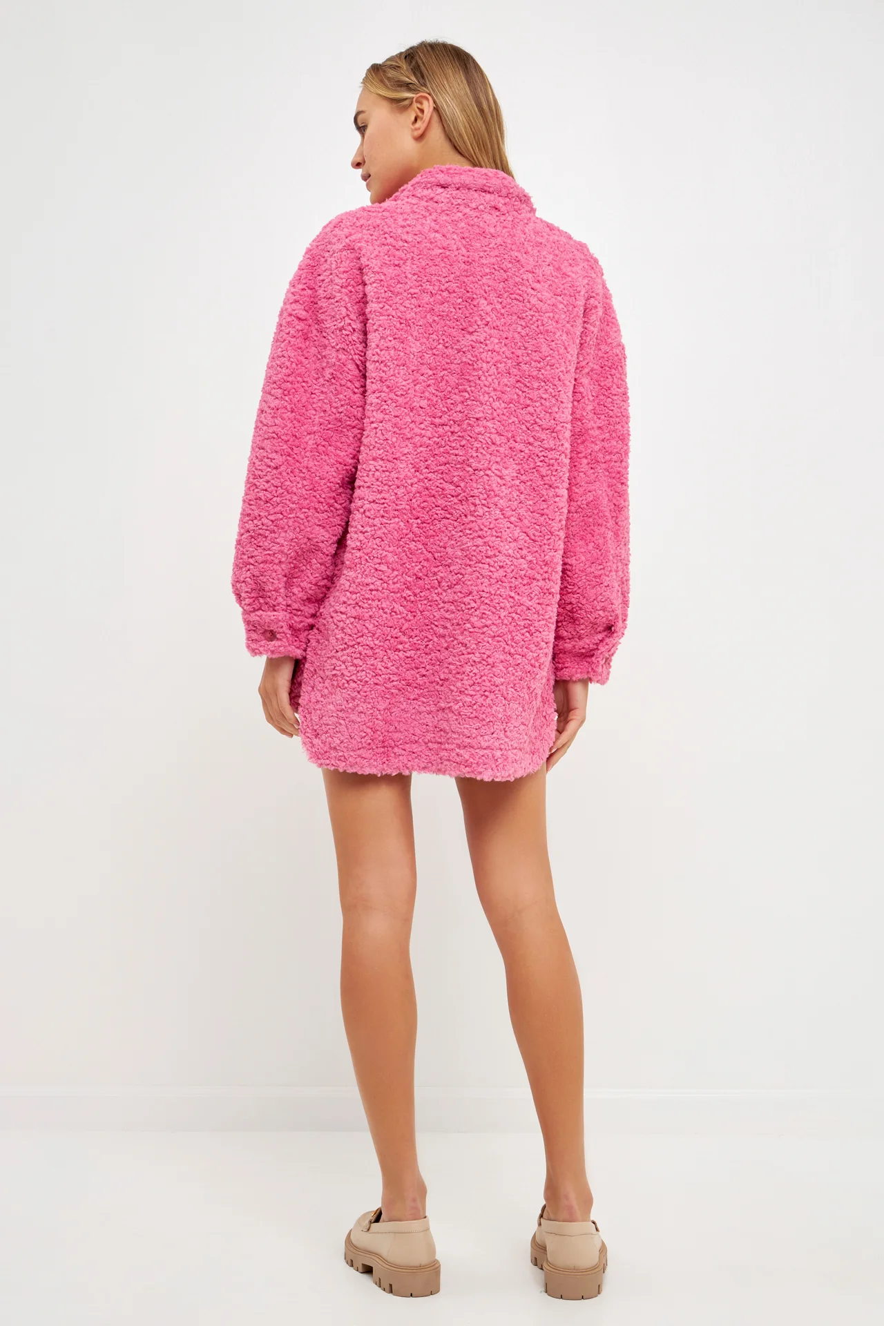 Oversized Sherpa Jacket - Image 9