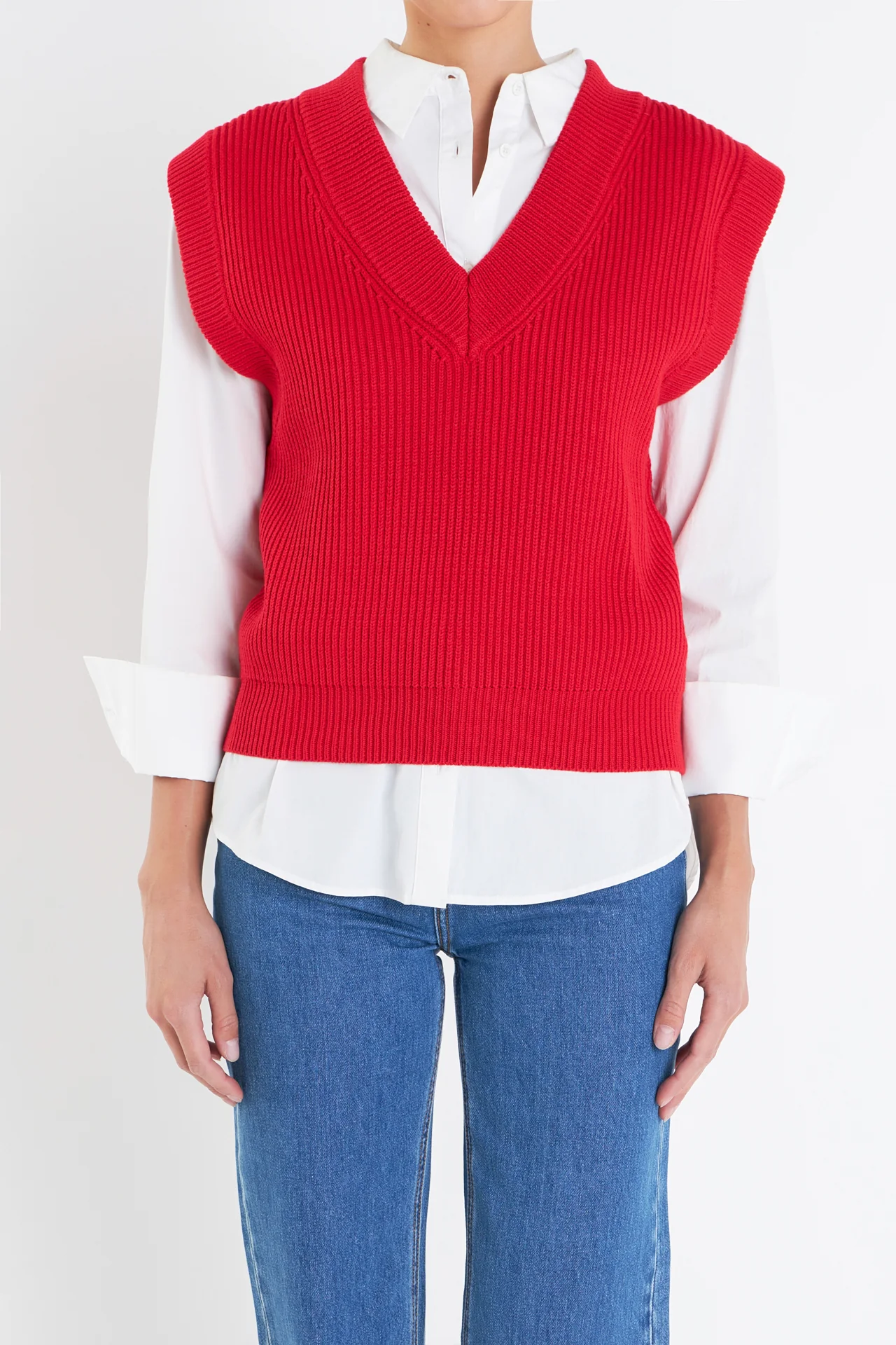 Oversized Sweater Vest - Image 12