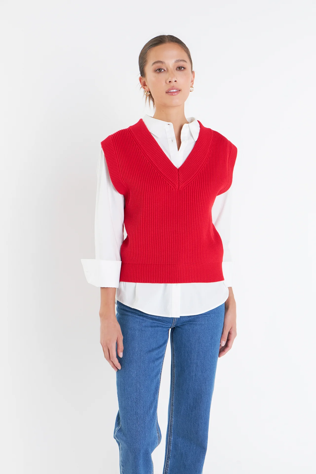 Oversized Sweater Vest - Image 15