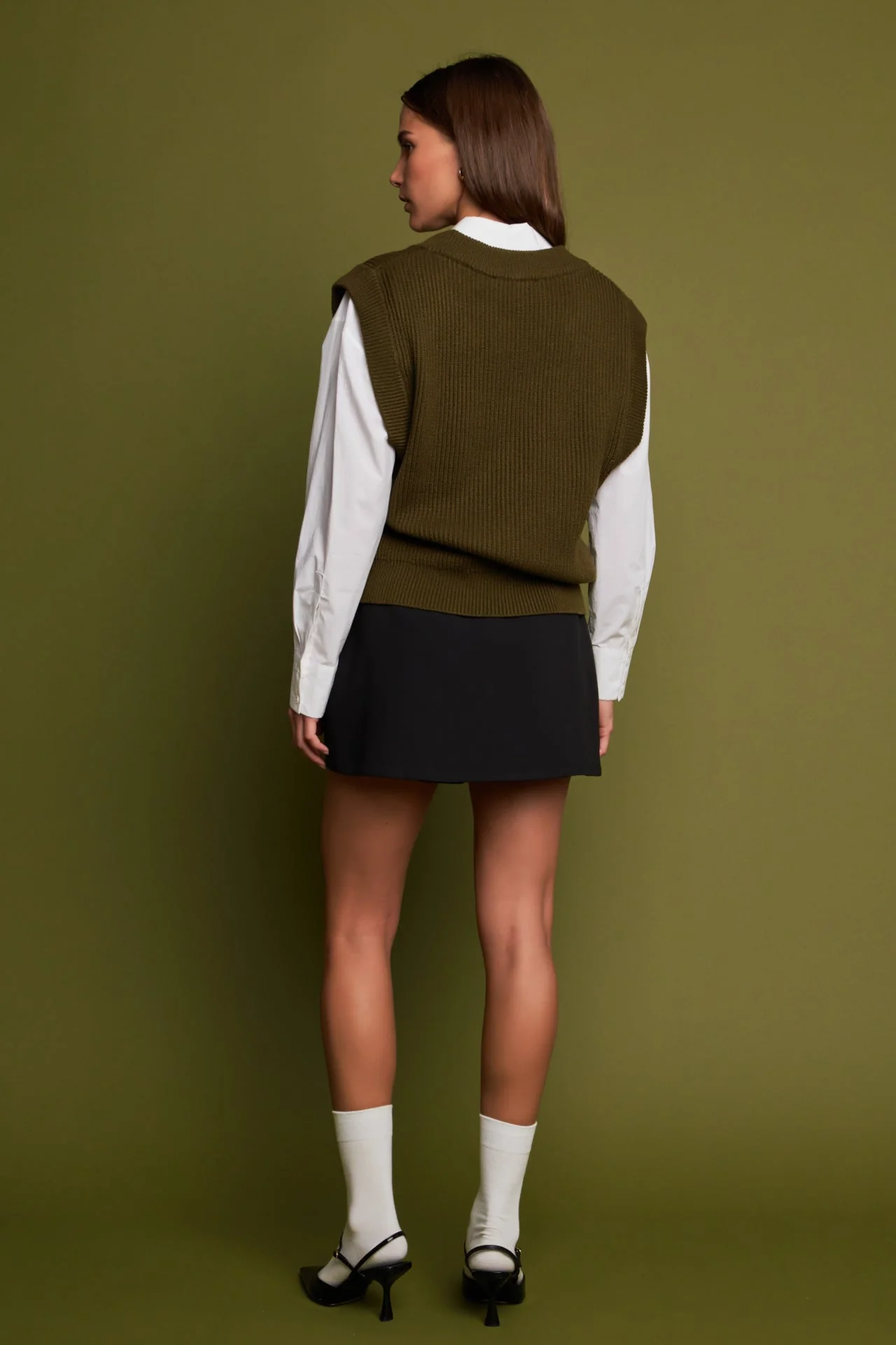 Oversized Sweater Vest - Image 9