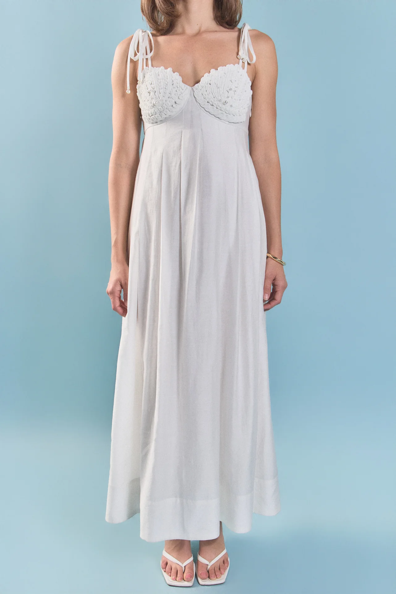 Pearl Seashell Maxi Dress - Image 2