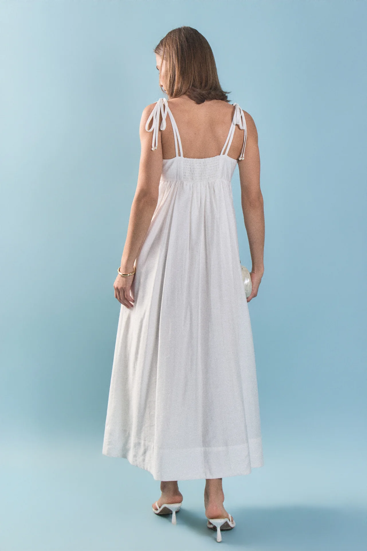 Pearl Seashell Maxi Dress - Image 6