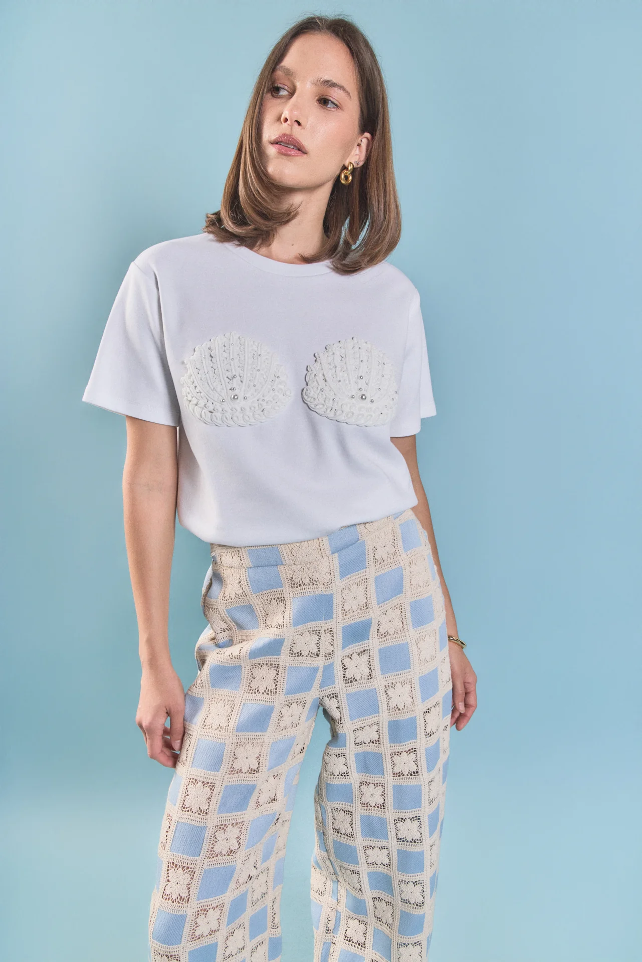 Pearl Seashell T-Shirt - Image 6