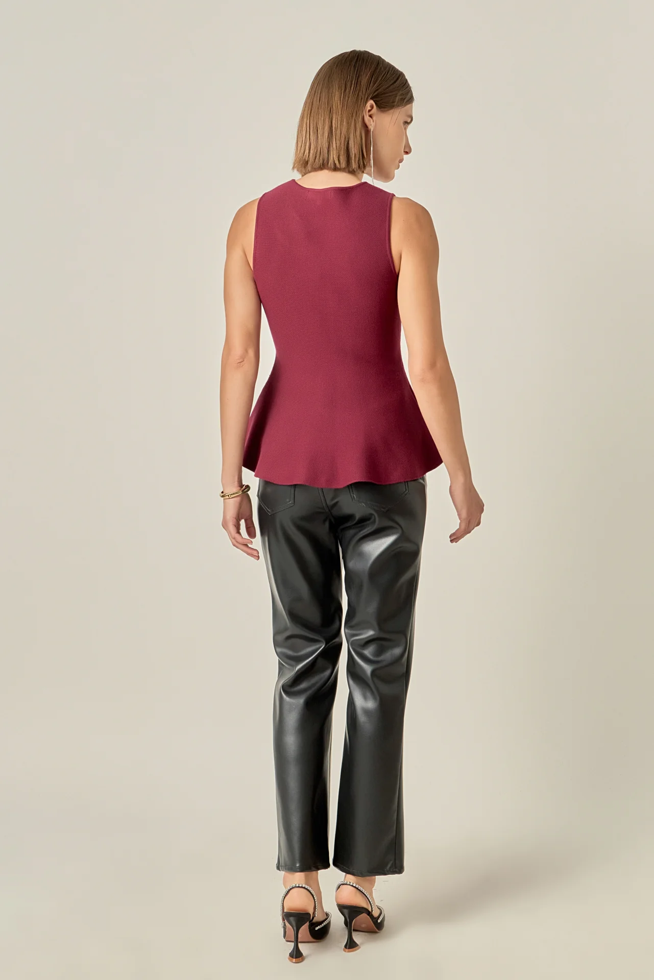 Aria Rhinestone Bow Top - Image 4