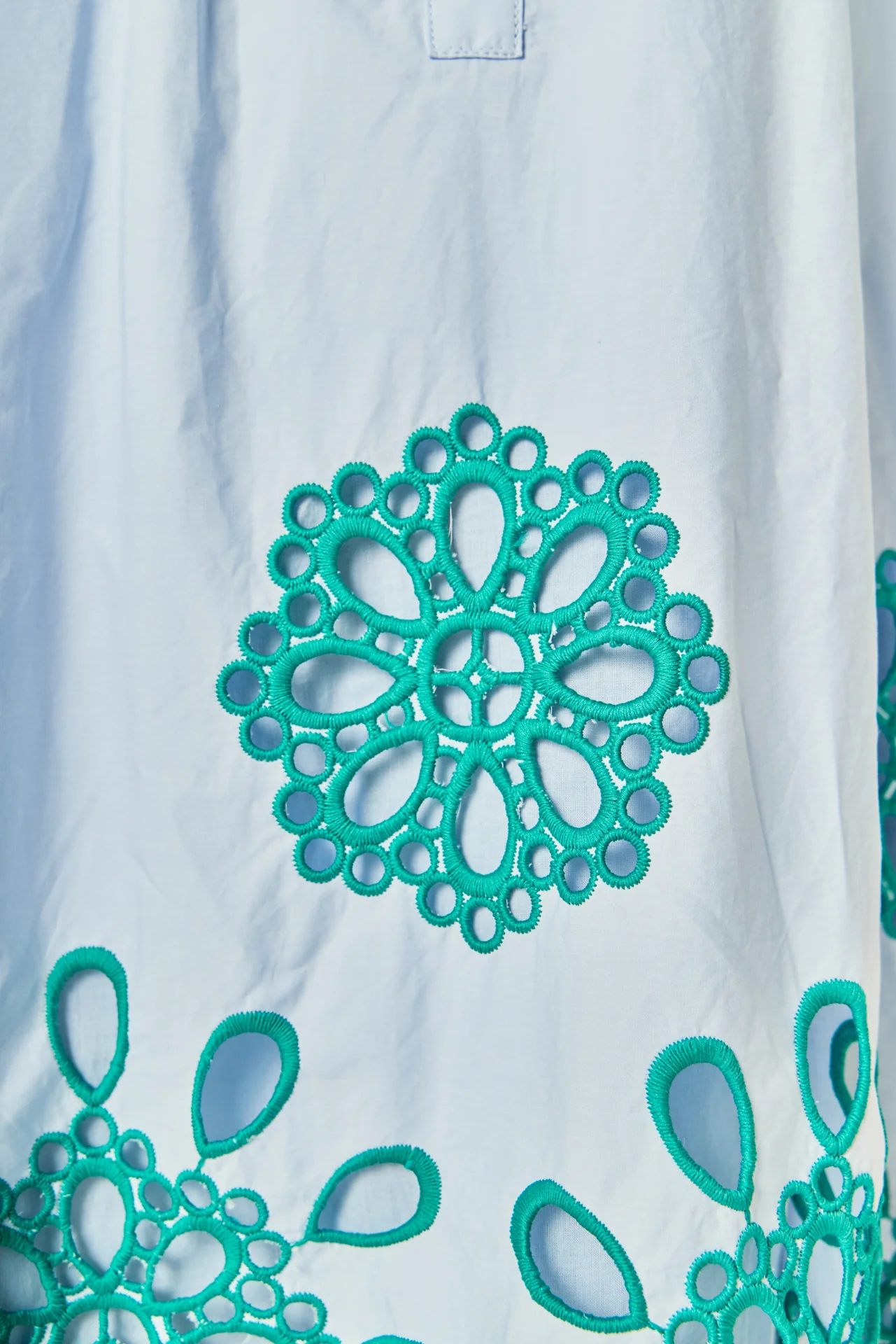 Paloma Embroidered Mini Dress - Image 3