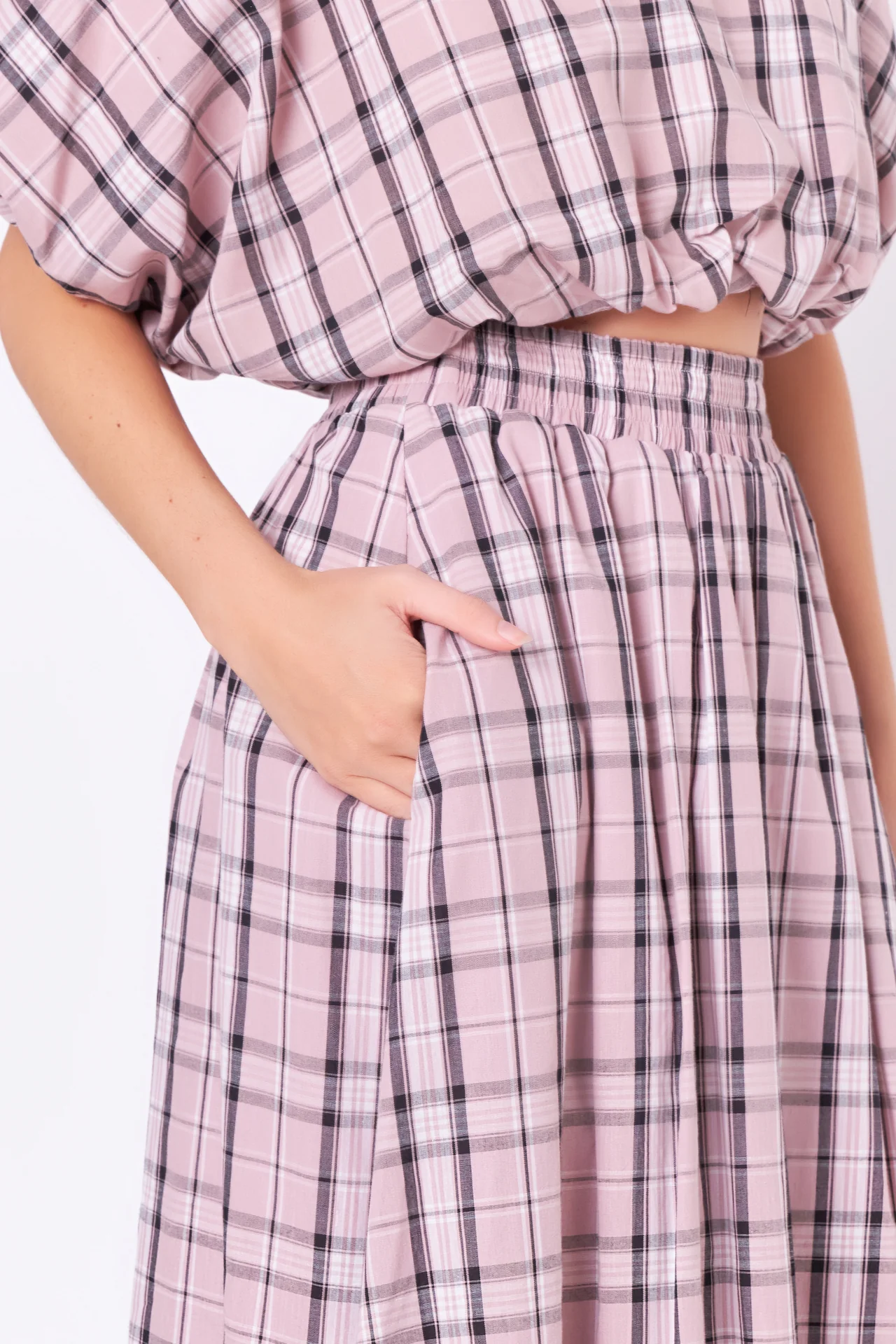Plaid Maxi Skirt - Image 2