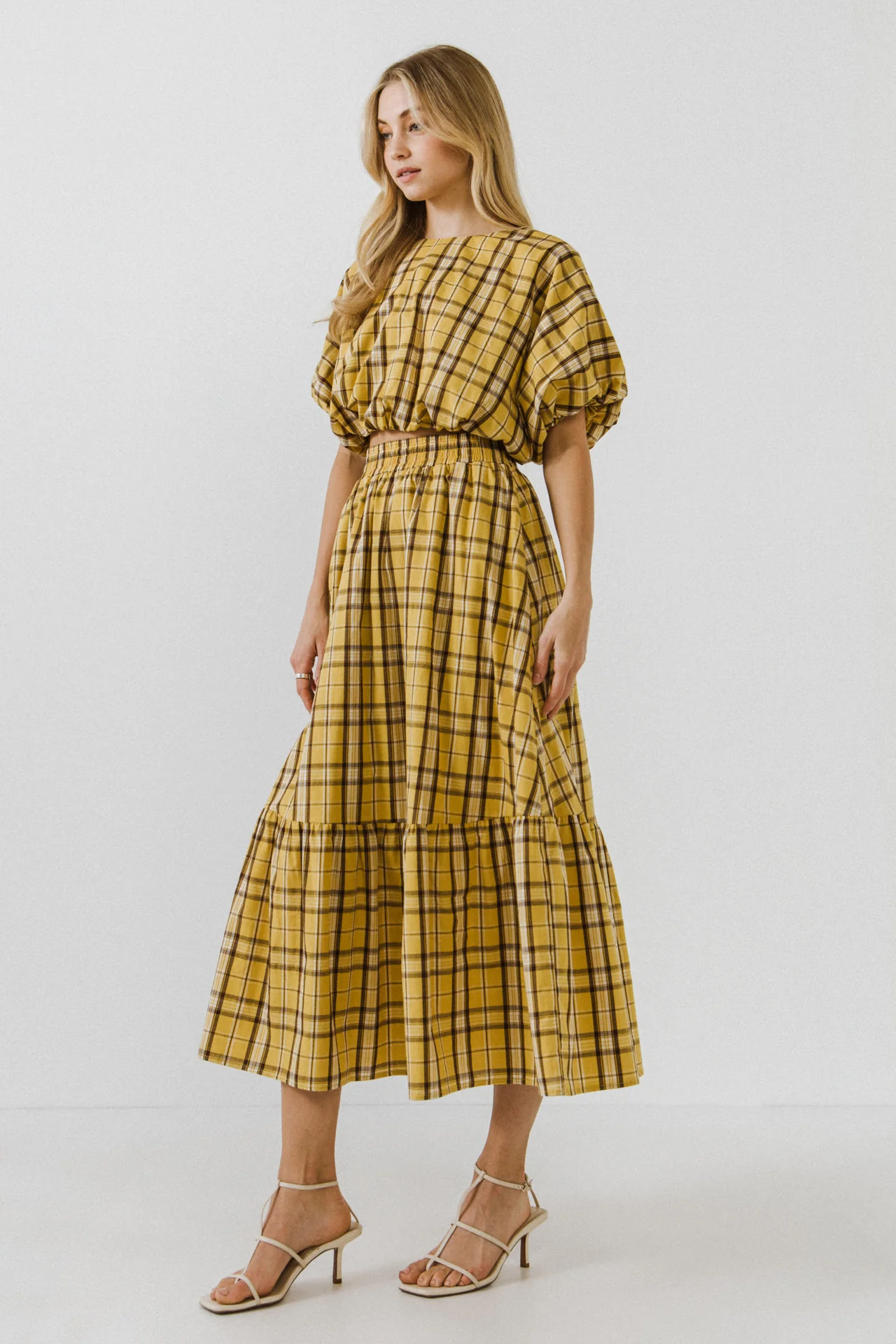 Plaid Maxi Skirt - Image 8