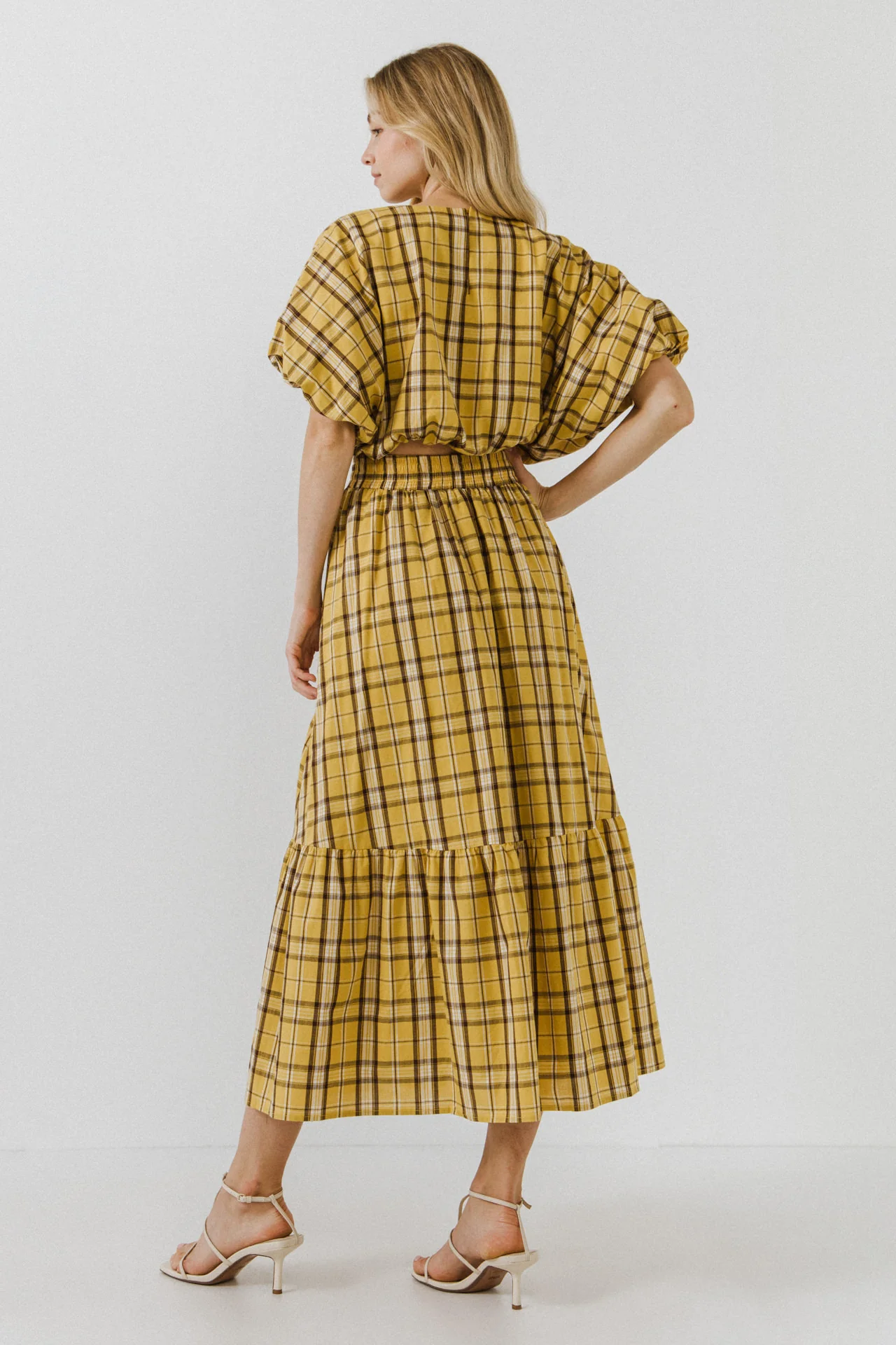 Plaid Maxi Skirt - Image 9