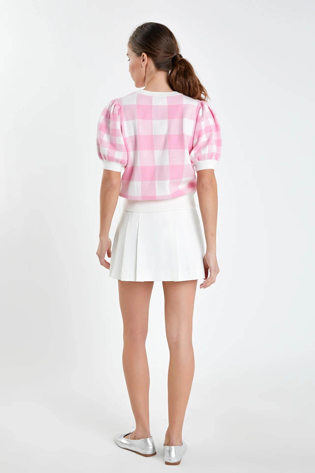 Pleated Mid Rise Skorts - Image 9