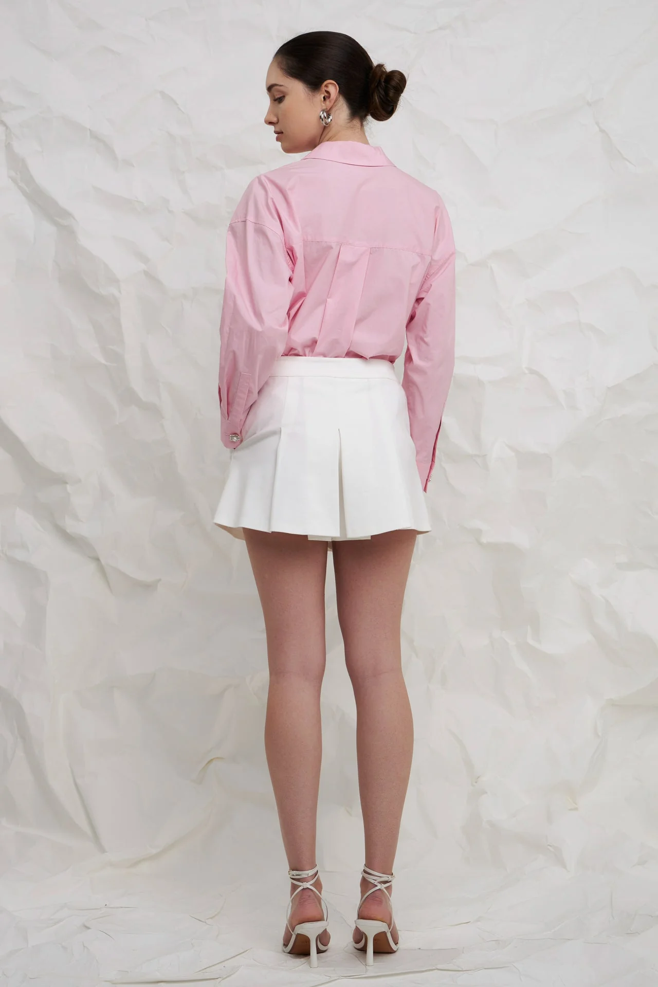 Pleated Mini Skort - Image 23