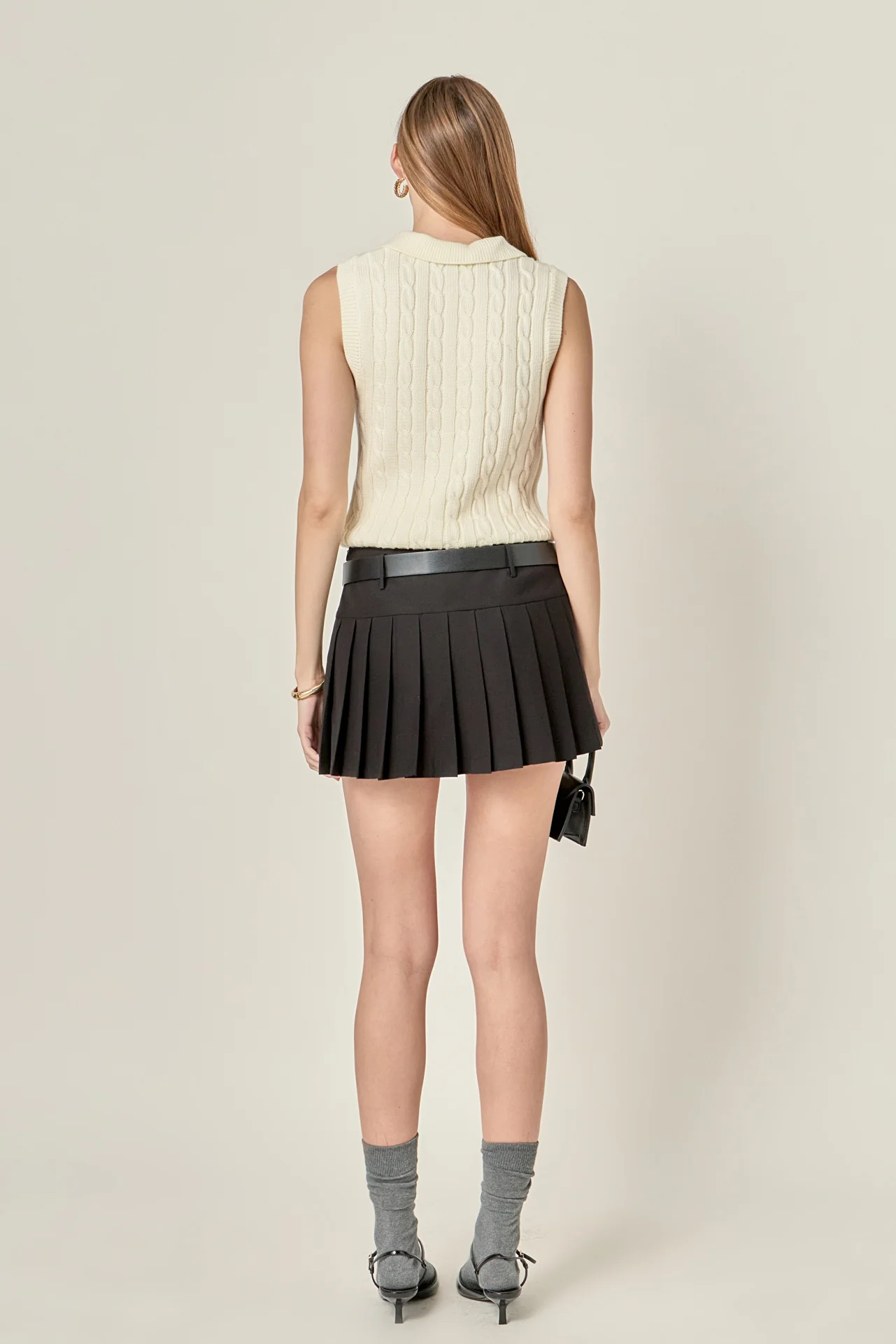 Pleated Skort - Image 4