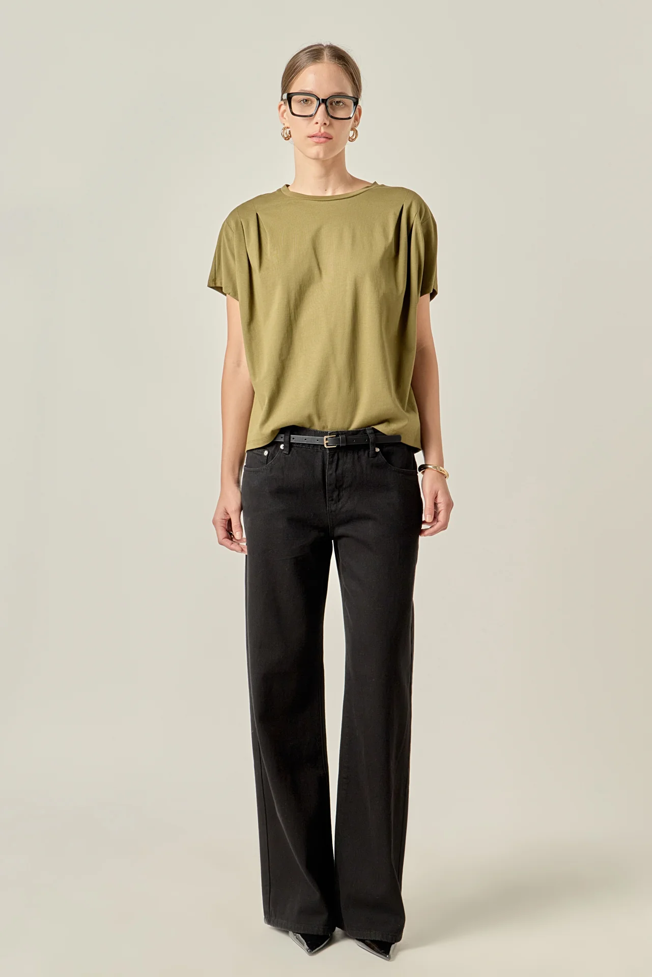 Pleated T-Shirt - Image 3