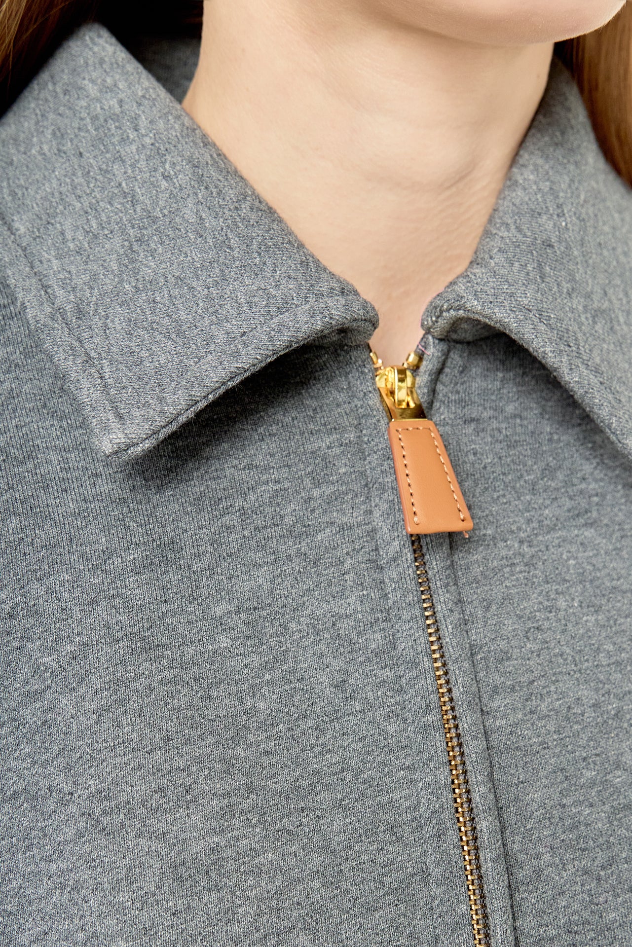 French Terry Zip-Up Jacket - Image 3