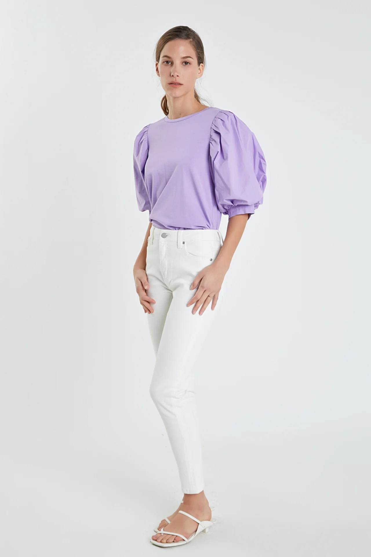 Poplin Sleeve Combo T-shirts - Image 13