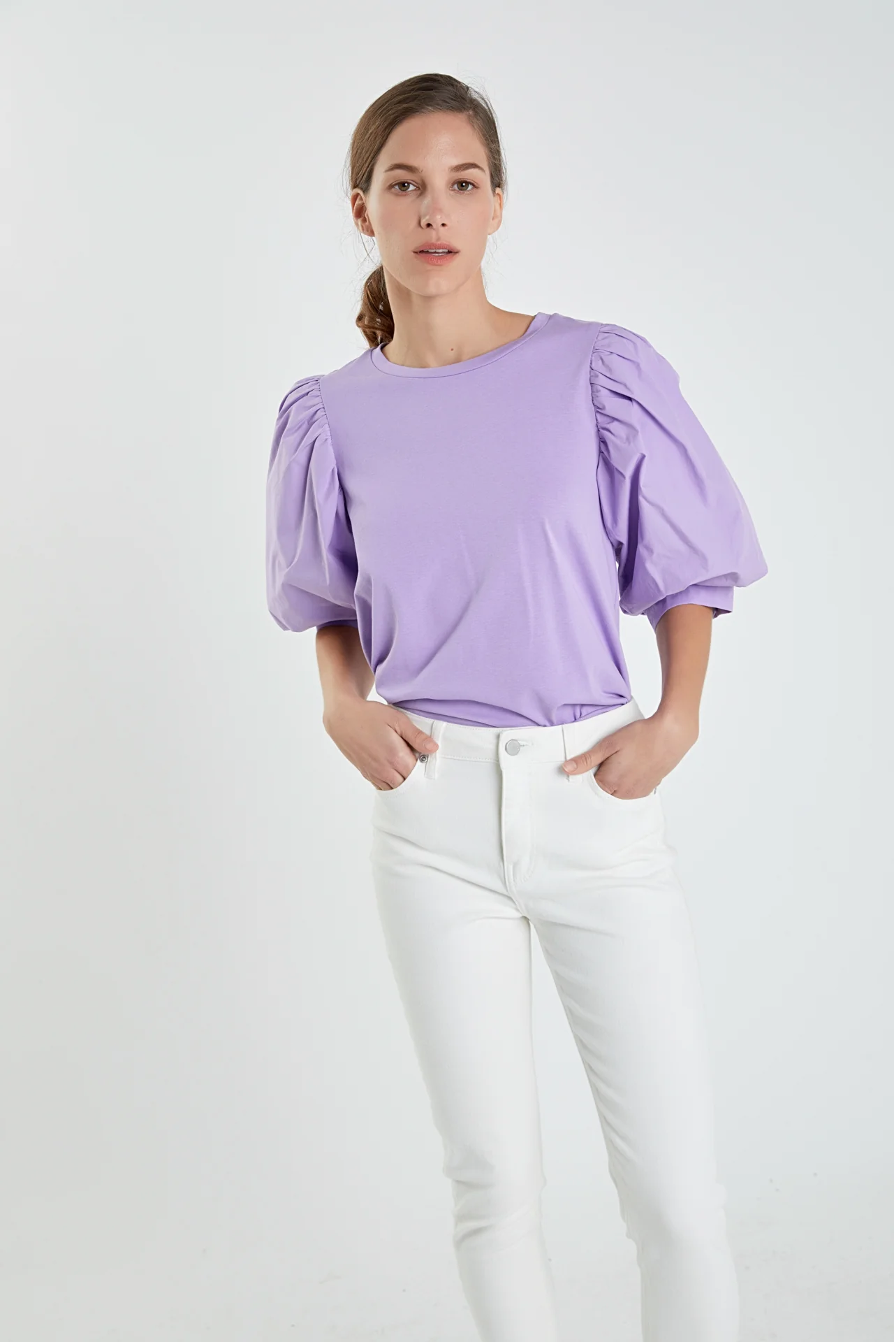 Poplin Sleeve Combo T-shirts - Image 14