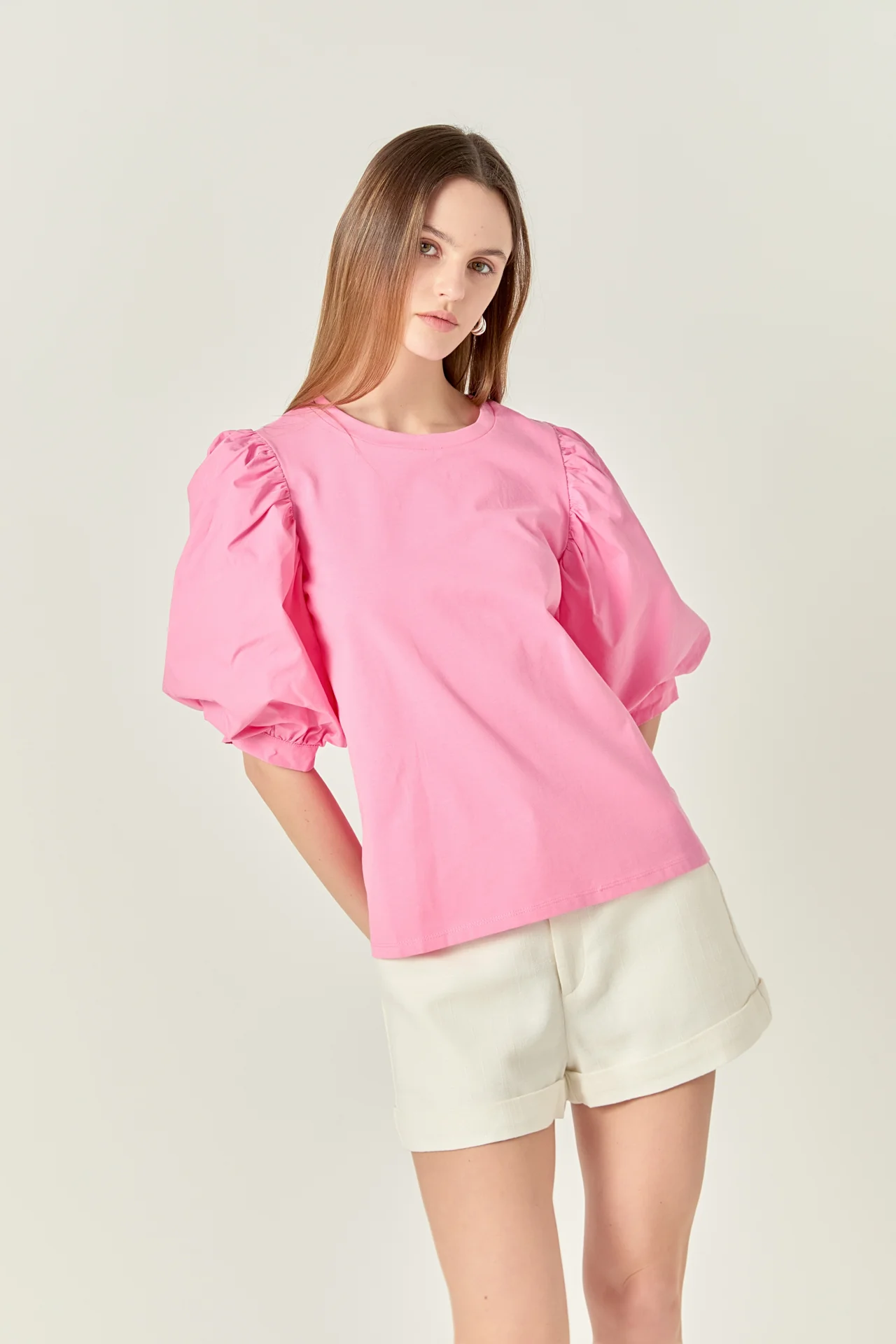 Poplin Sleeve Combo T-shirts - Image 5