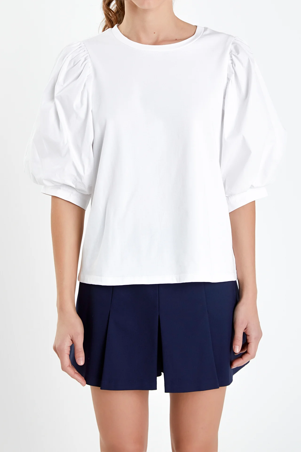 Poplin Sleeve Combo T-shirts - Image 7
