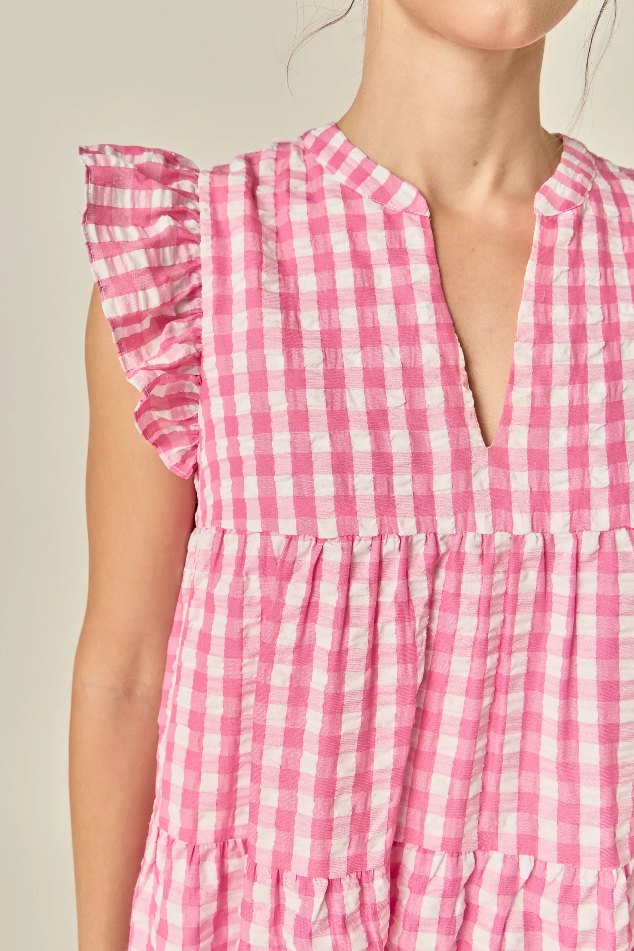 Printed Babydoll Dress - Image 10