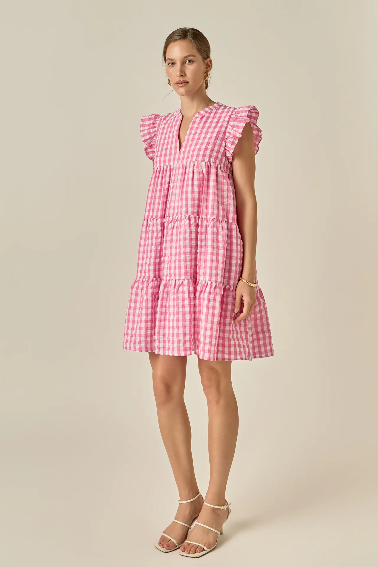 Printed Babydoll Dress - Image 12