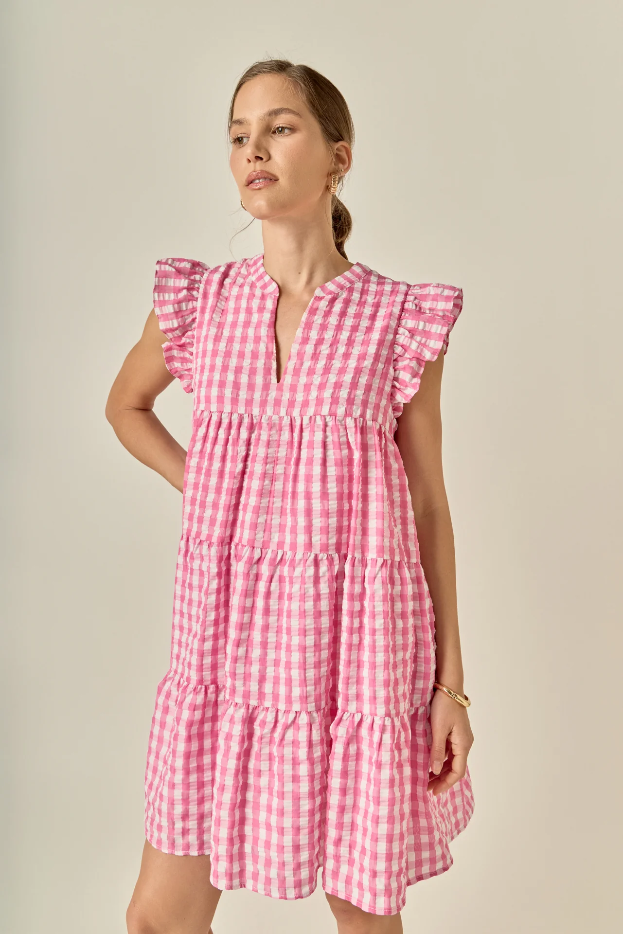 Printed Babydoll Dress - Image 14