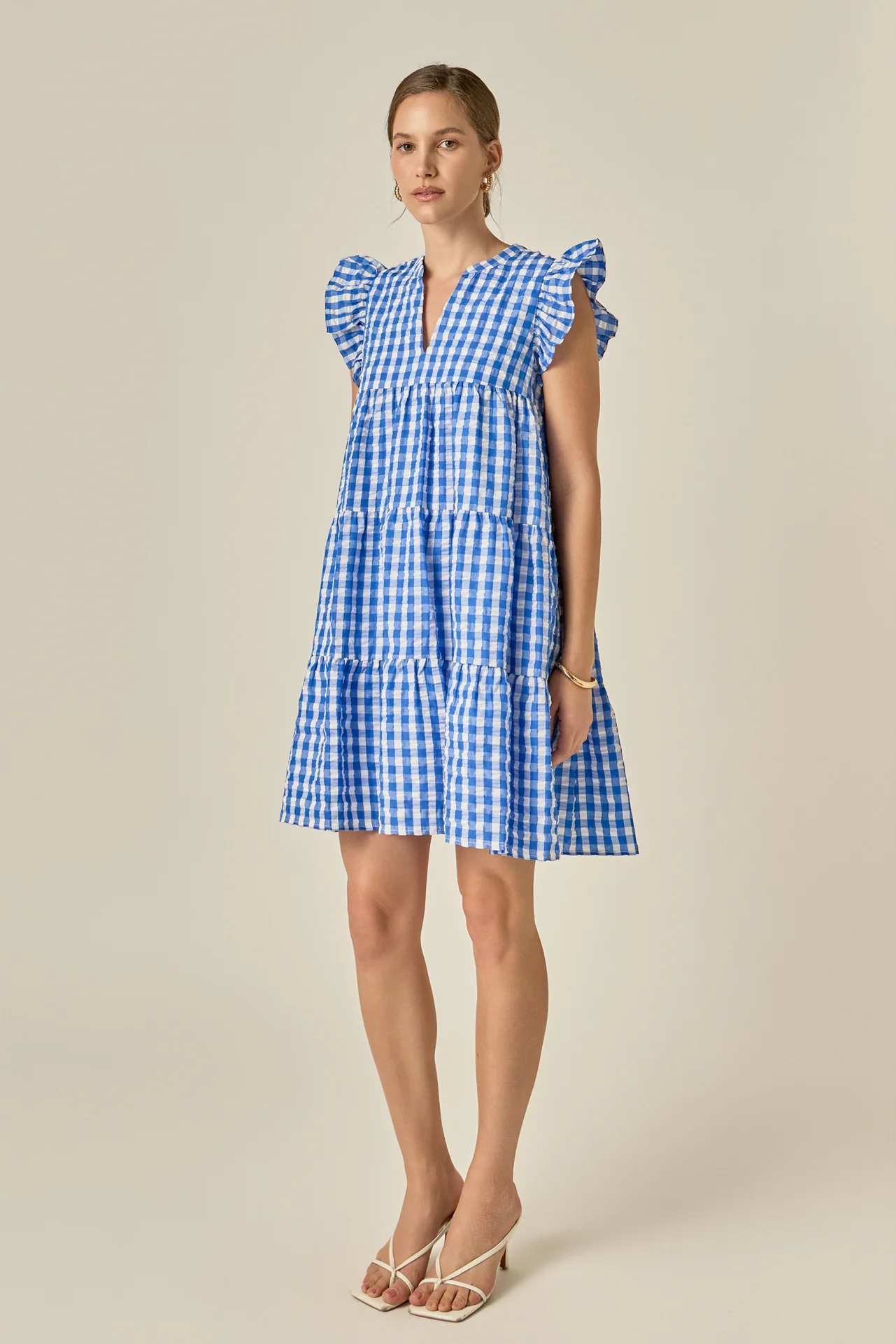 Printed Babydoll Dress - Image 4