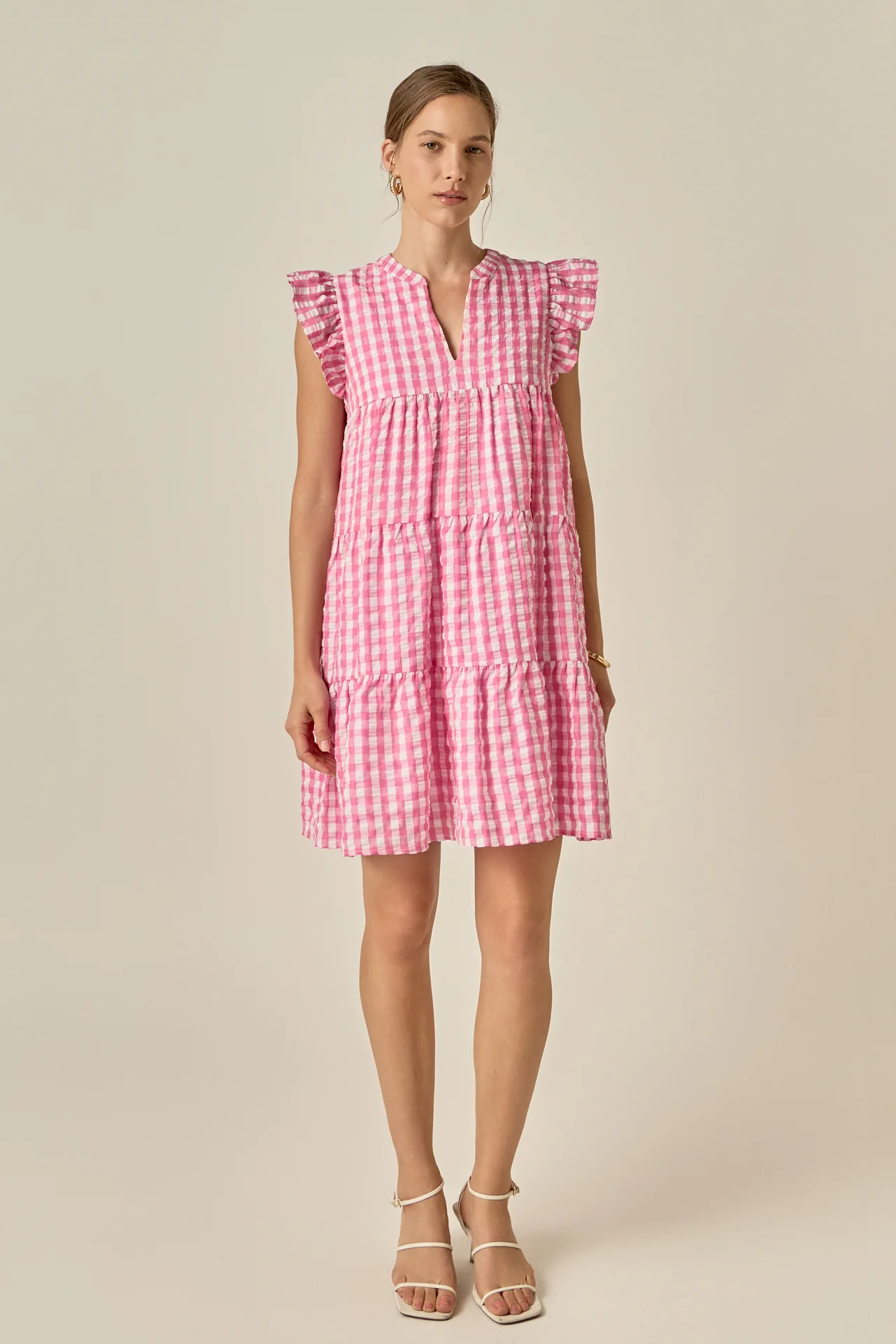 Printed Babydoll Dress - Image 8