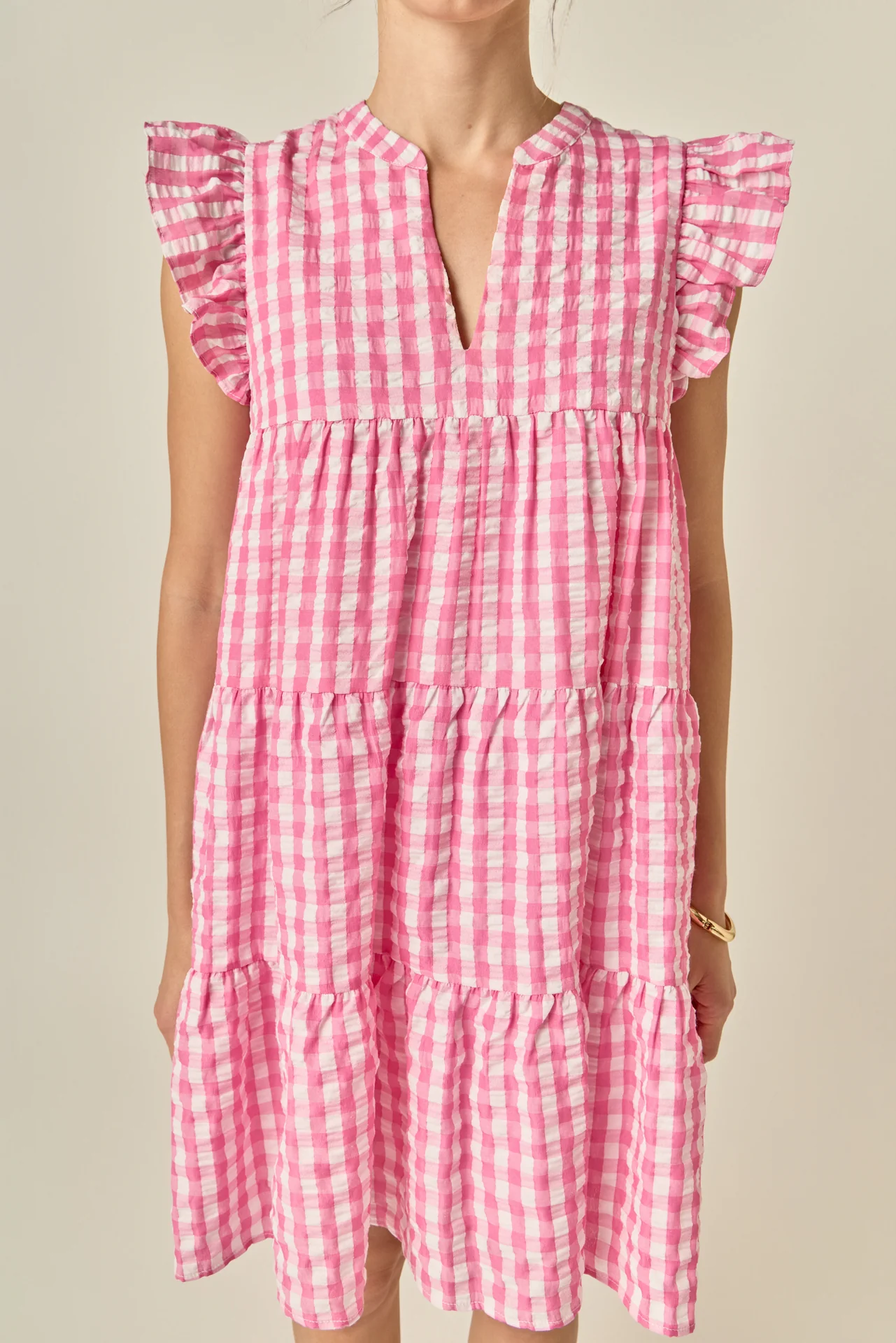 Printed Babydoll Dress - Image 9