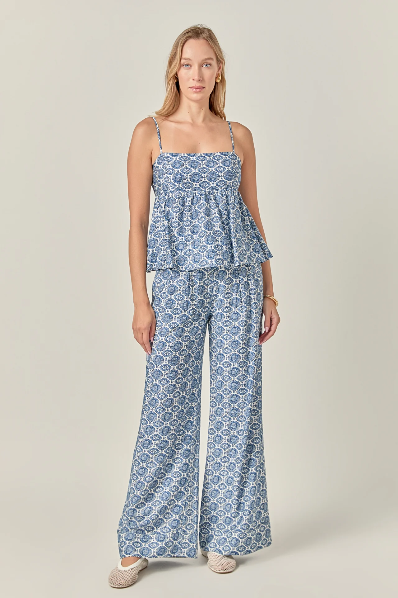 Printed Babydoll Top - Image 7